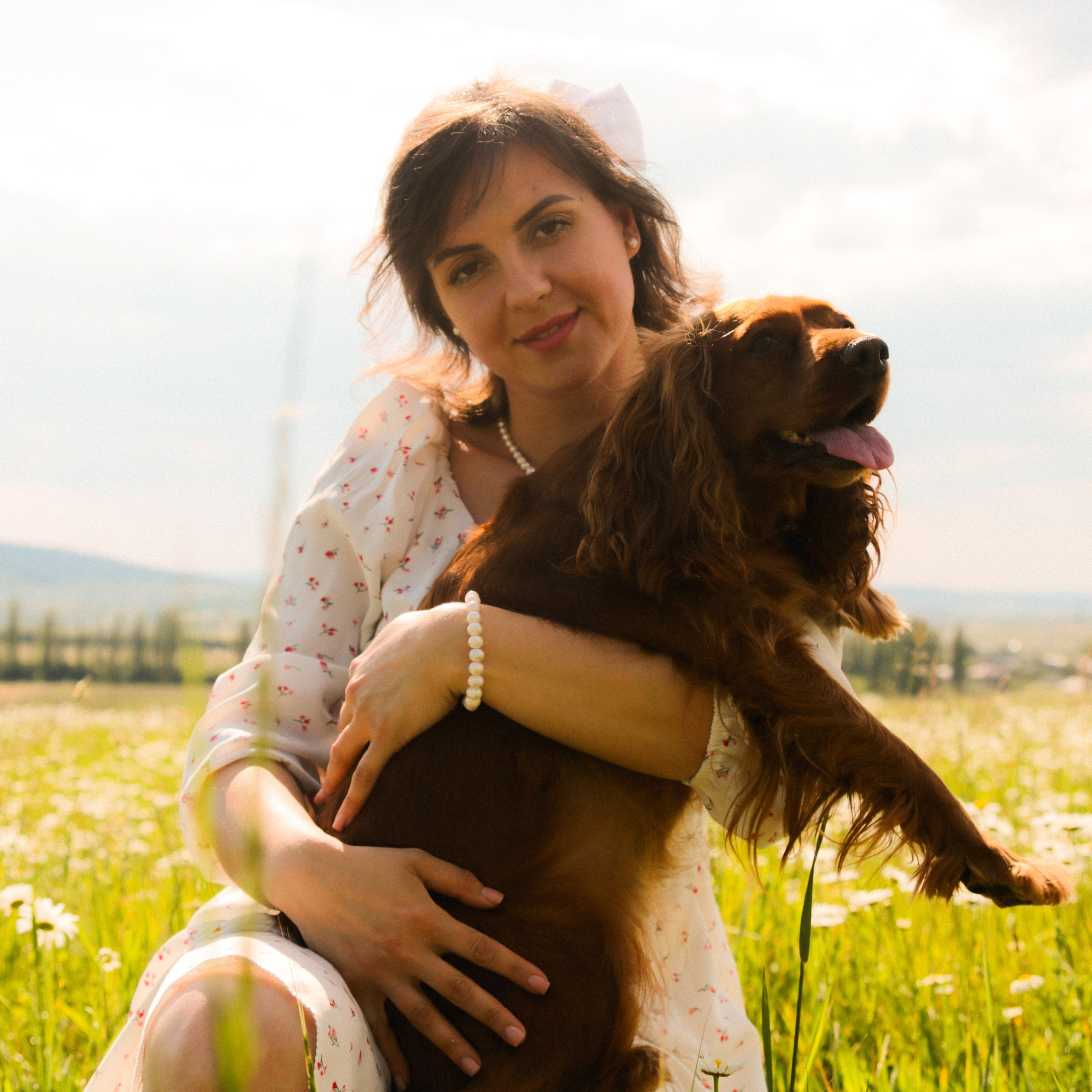 Аня, Черри и ромашки. Фотограф твоей души, снимаю в Крыму и не только