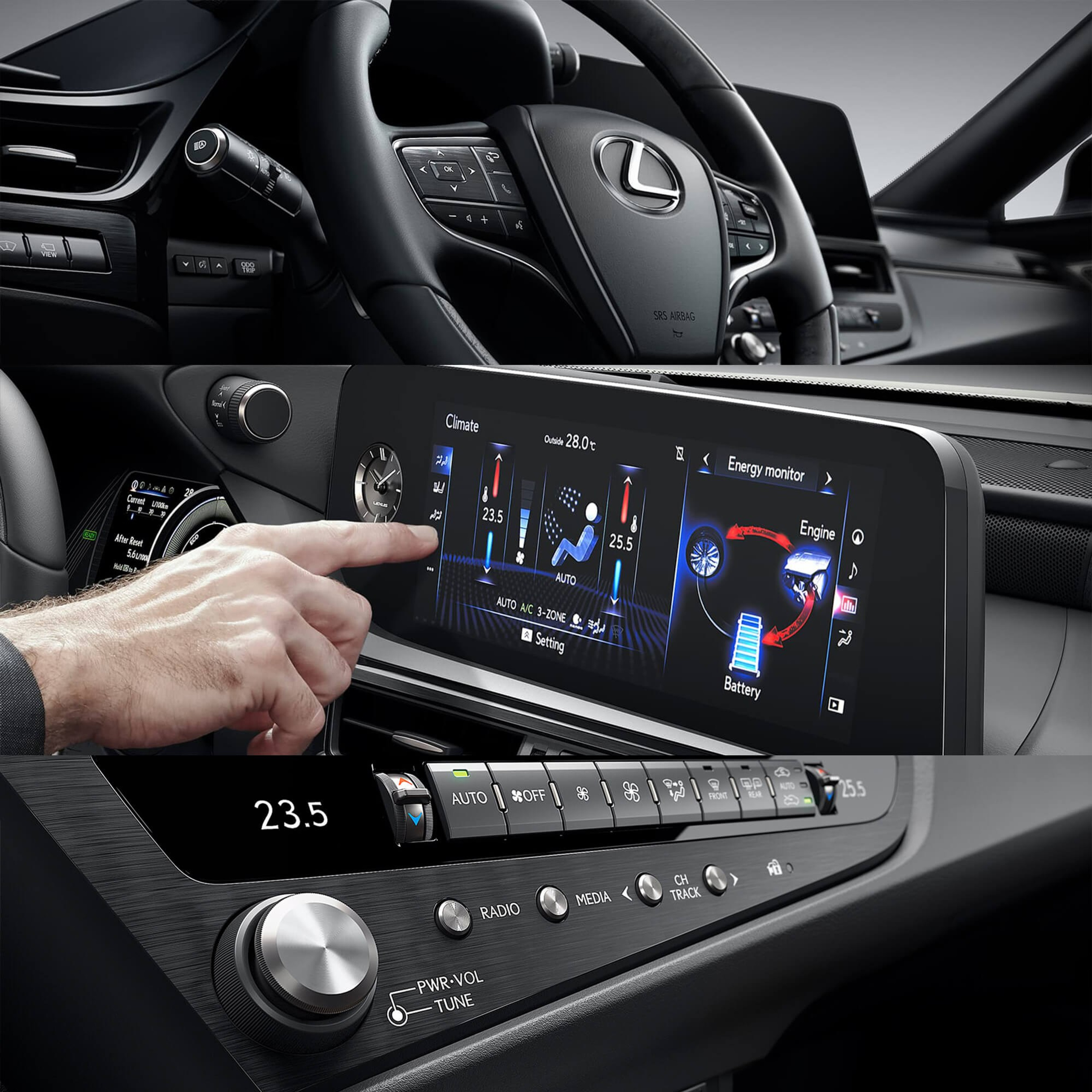Трансфер автомобилем Бизнес-Класса Lexus ES