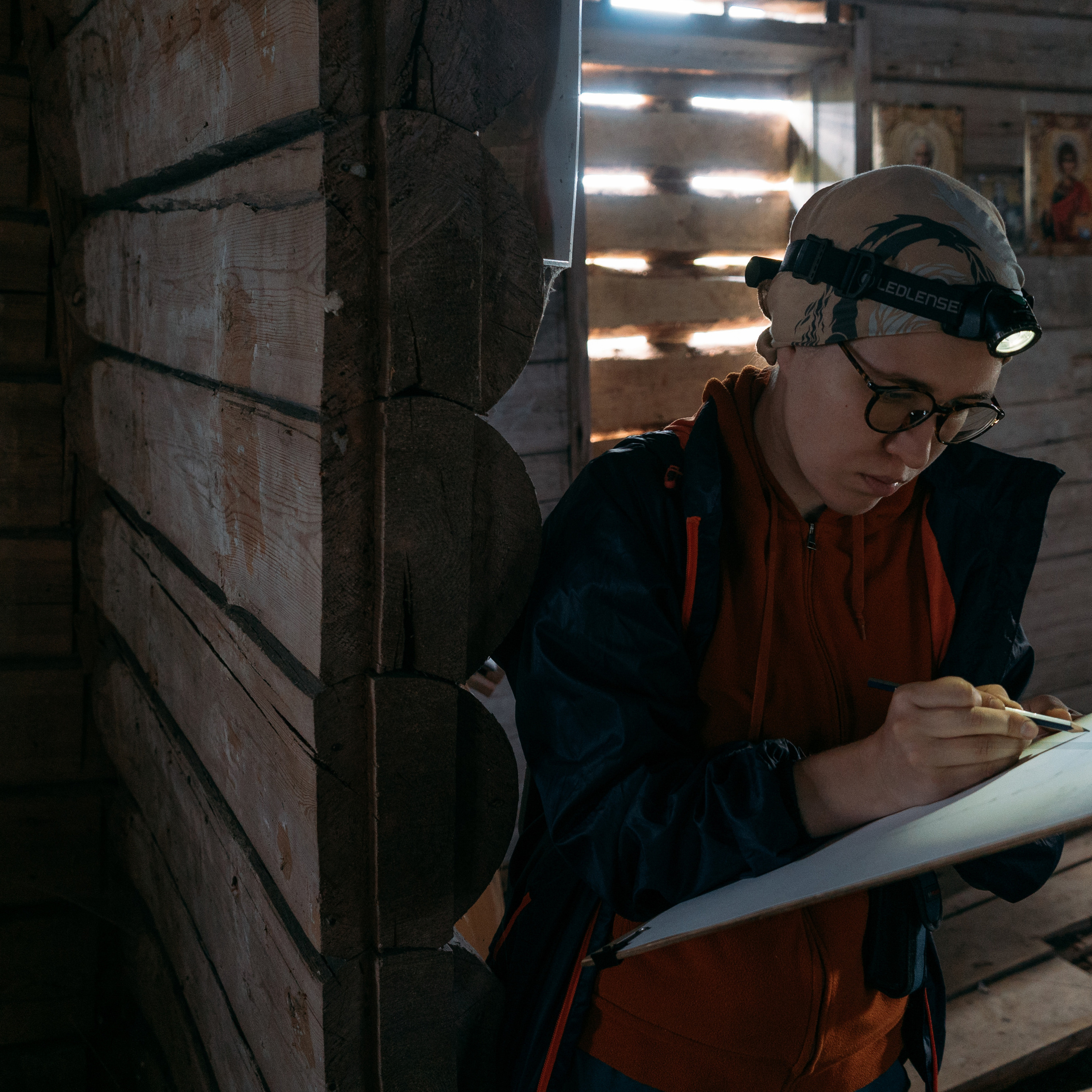 Обмерка храма на Русском Севере