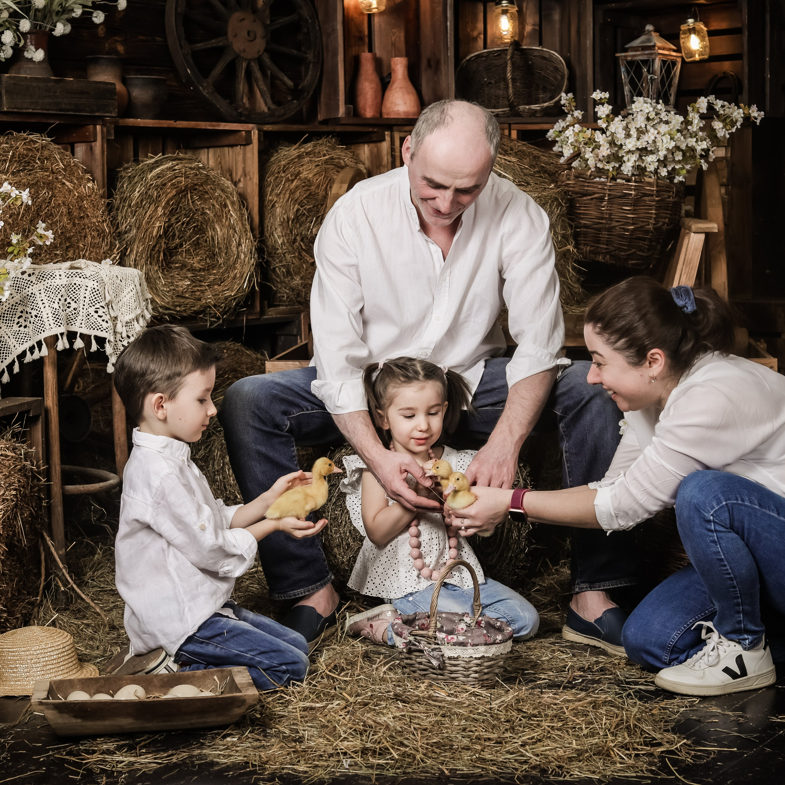 Тея и её семья. Забота и нежность девиз этой семьи.