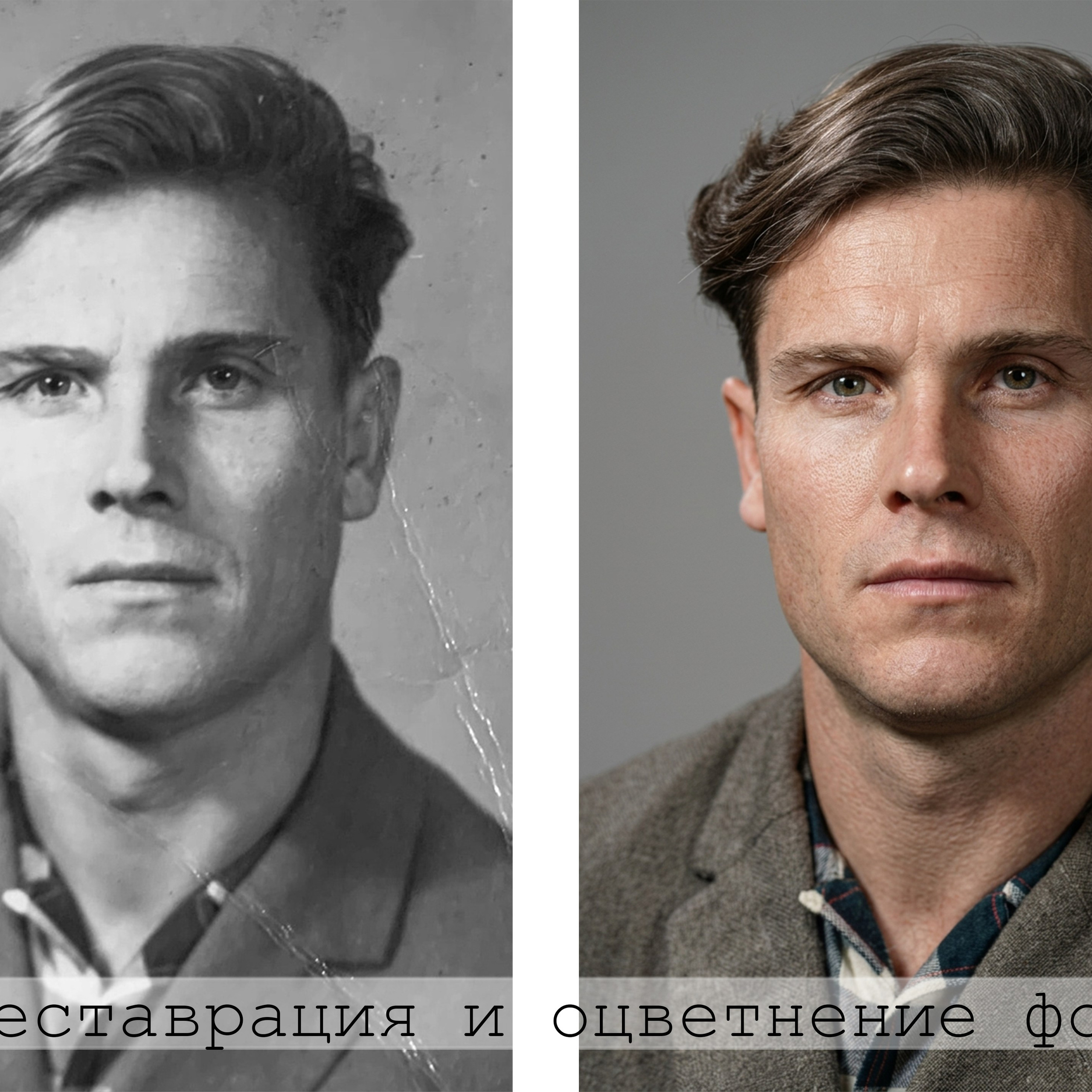 Реставрация фото. Фотограф (графический дизайнер) Наумова Юлия