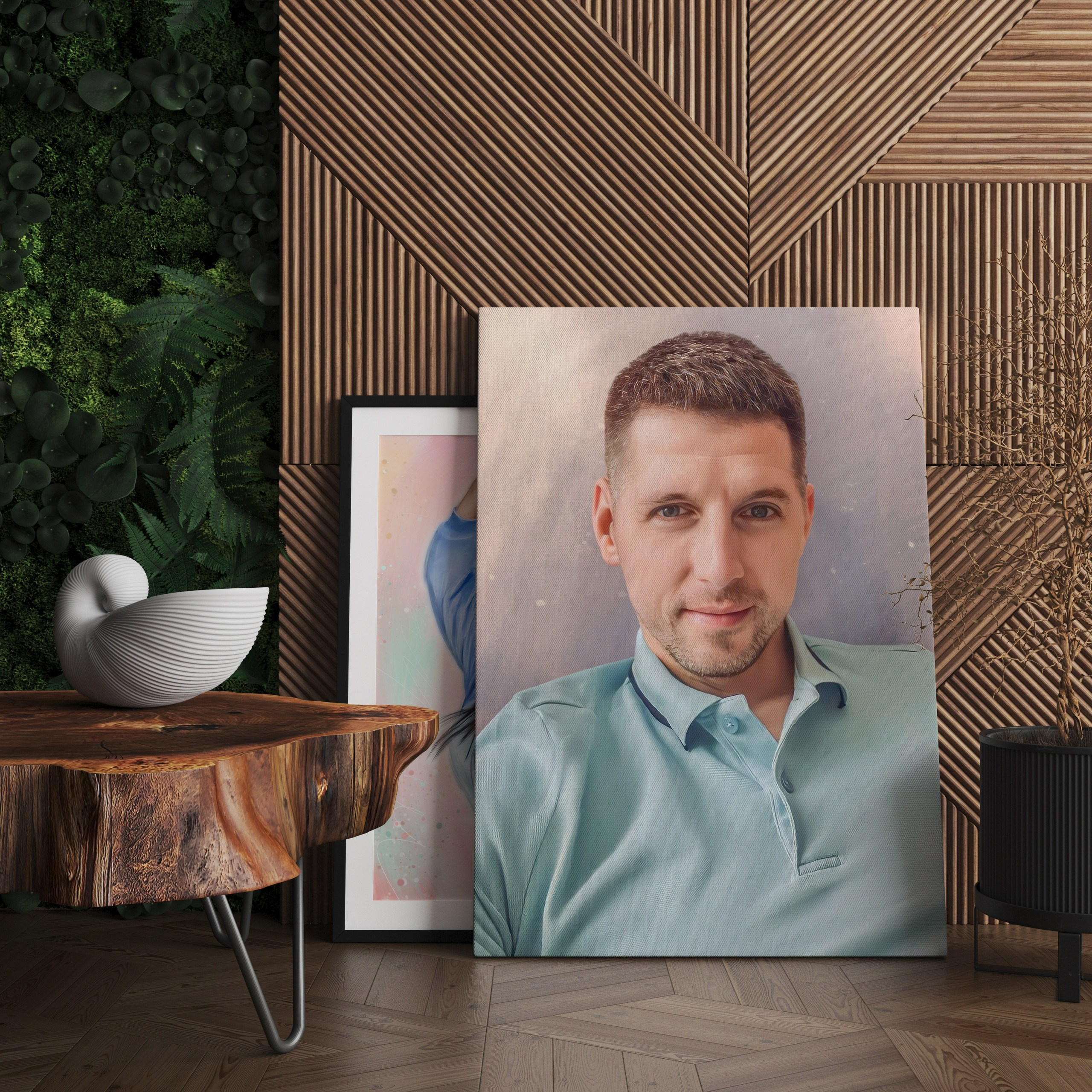 Арт портреты на холсте. Фотограф (графический дизайнер) Полонская Юлия