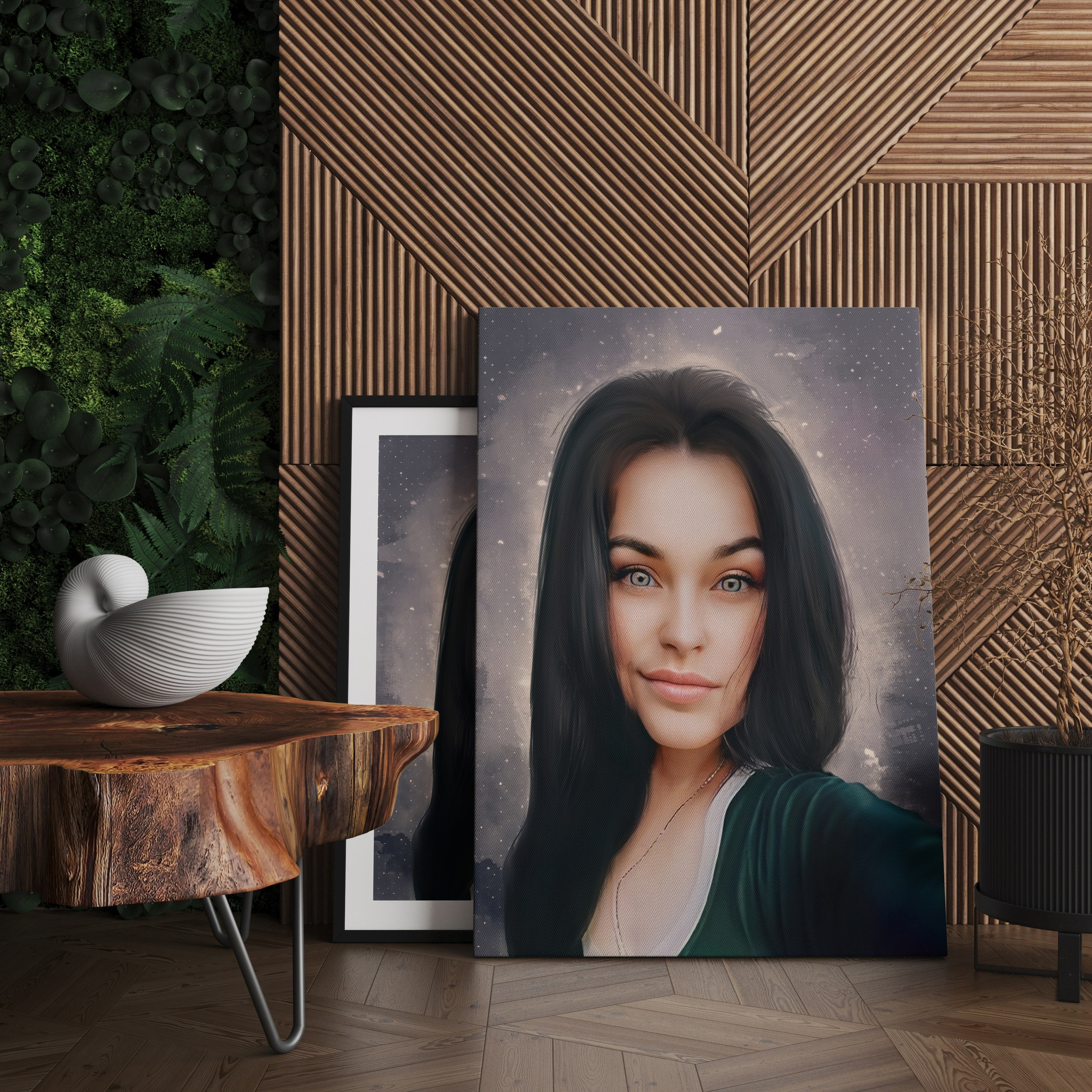 Арт портреты на холсте. Фотограф (графический дизайнер) Полонская Юлия