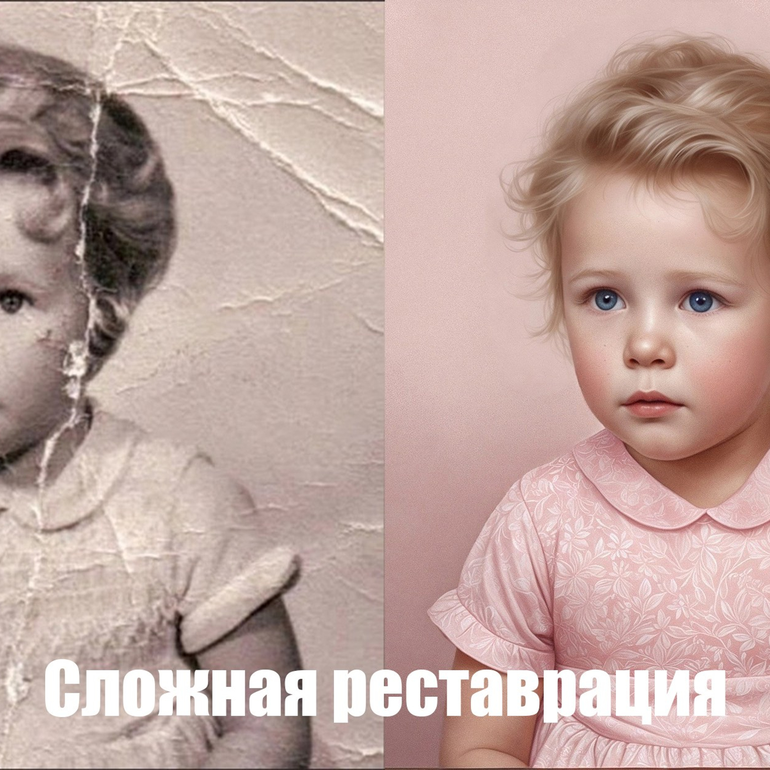 Реставрация фото. Фотограф (графический дизайнер) Полонская Юлия