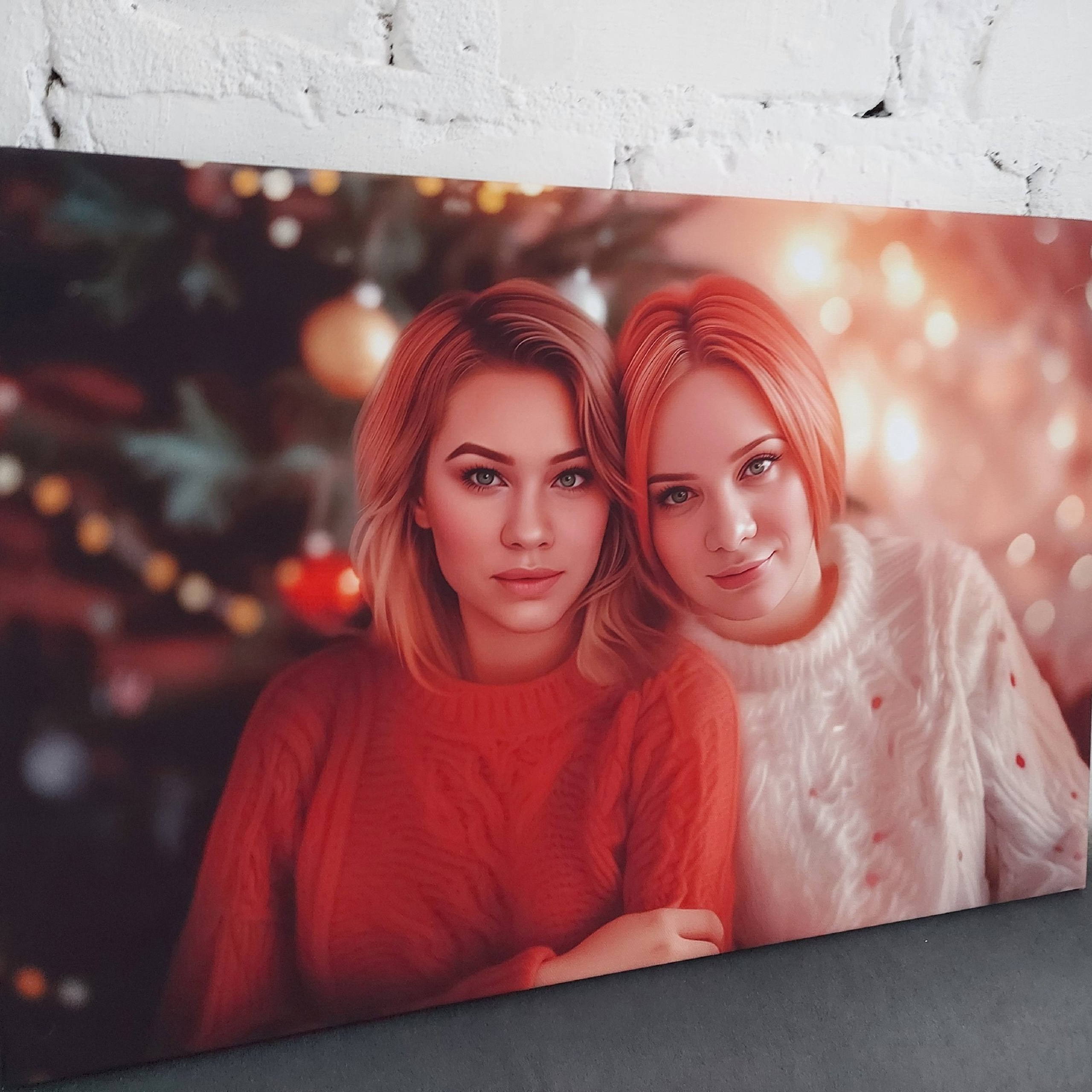 Арт портреты на холсте. Фотограф (графический дизайнер) Полонская Юлия