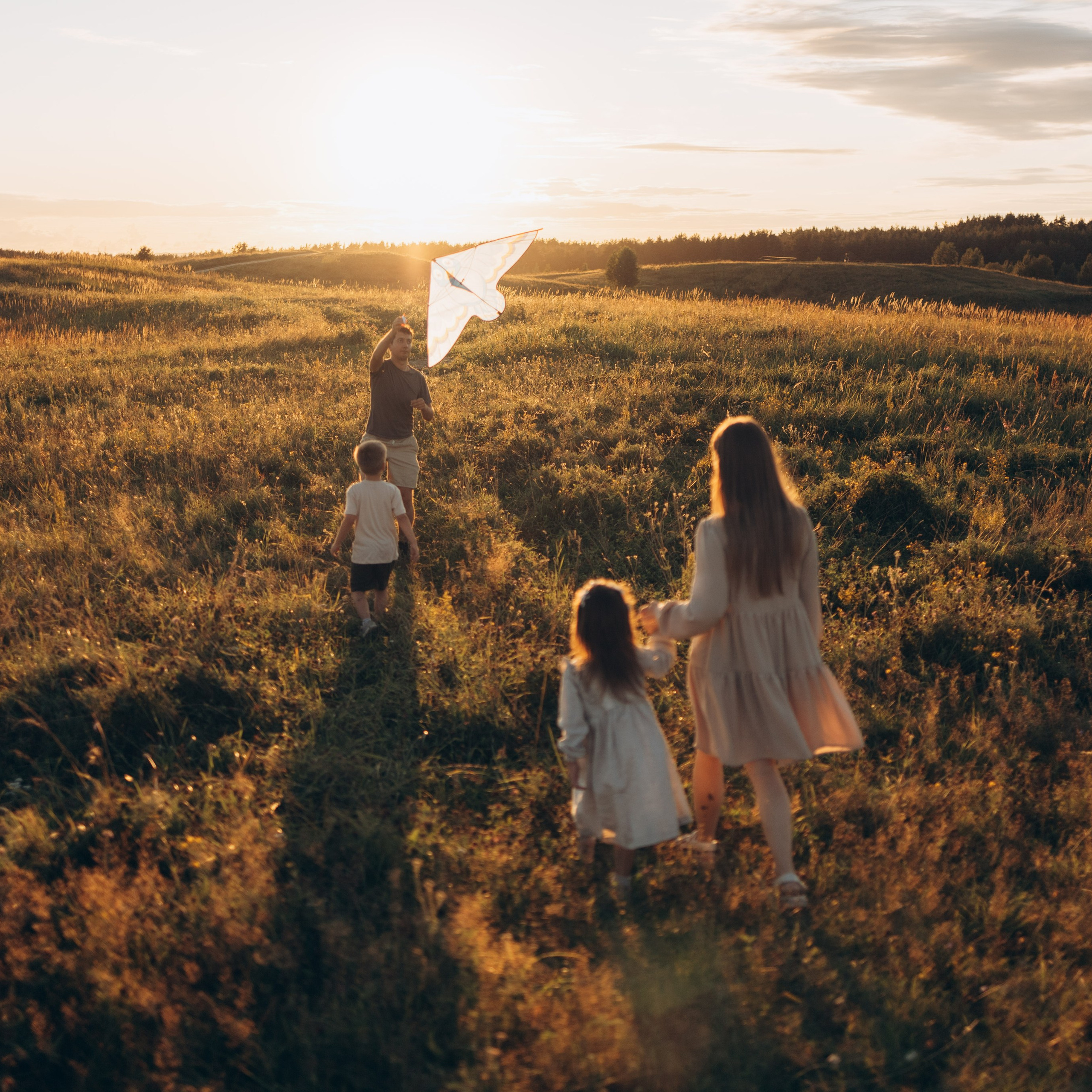 Семейная фотосессия на Колтушских высотах