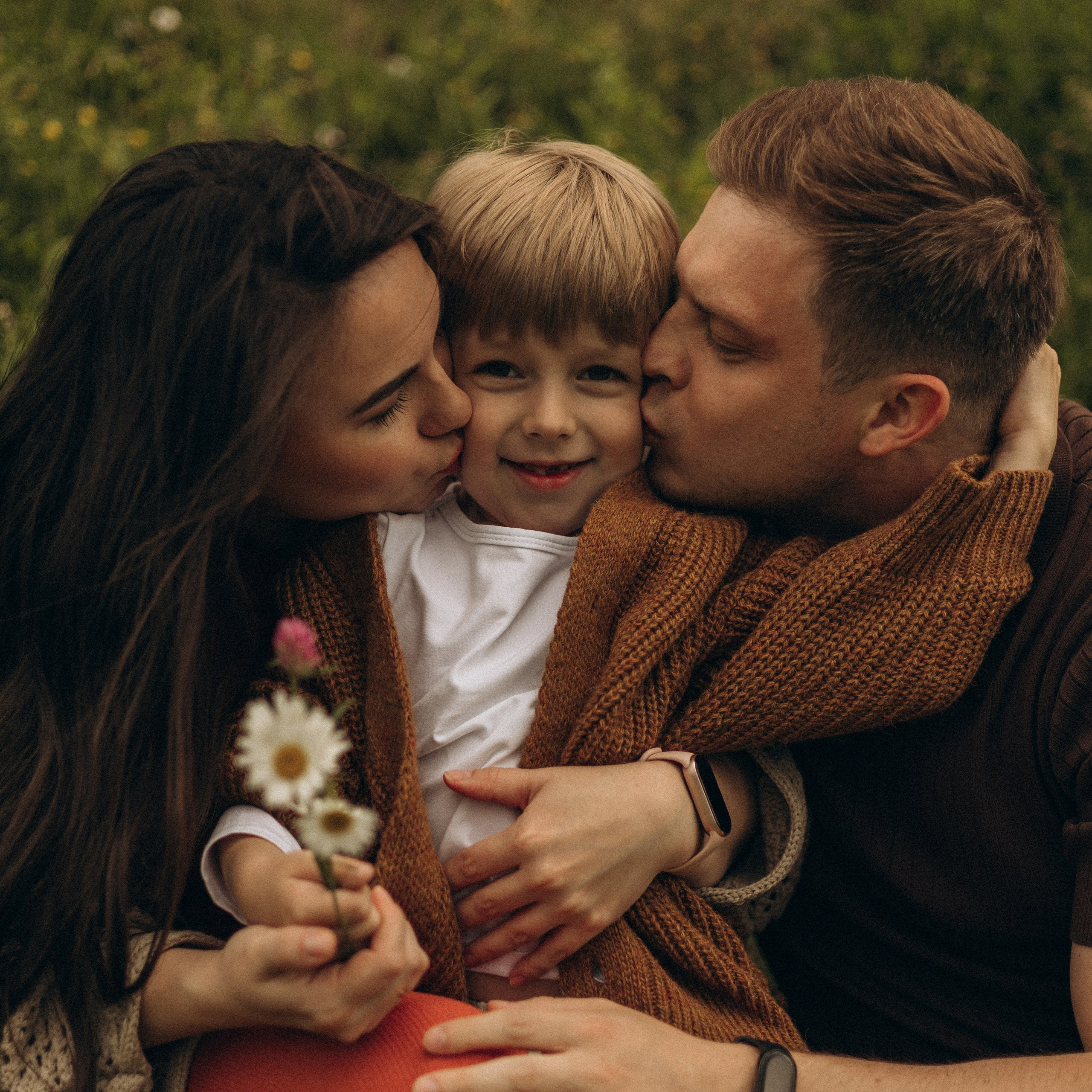 Регина, Сергей и Егор