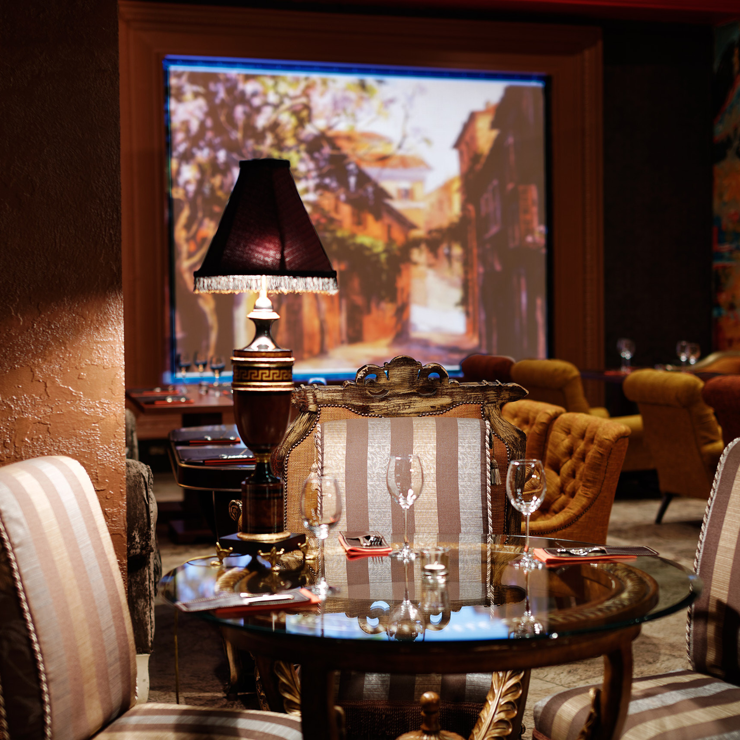 Интерьерная съемка для ресторана Жан Де Баран. Интерьерная съемка в Москве и России