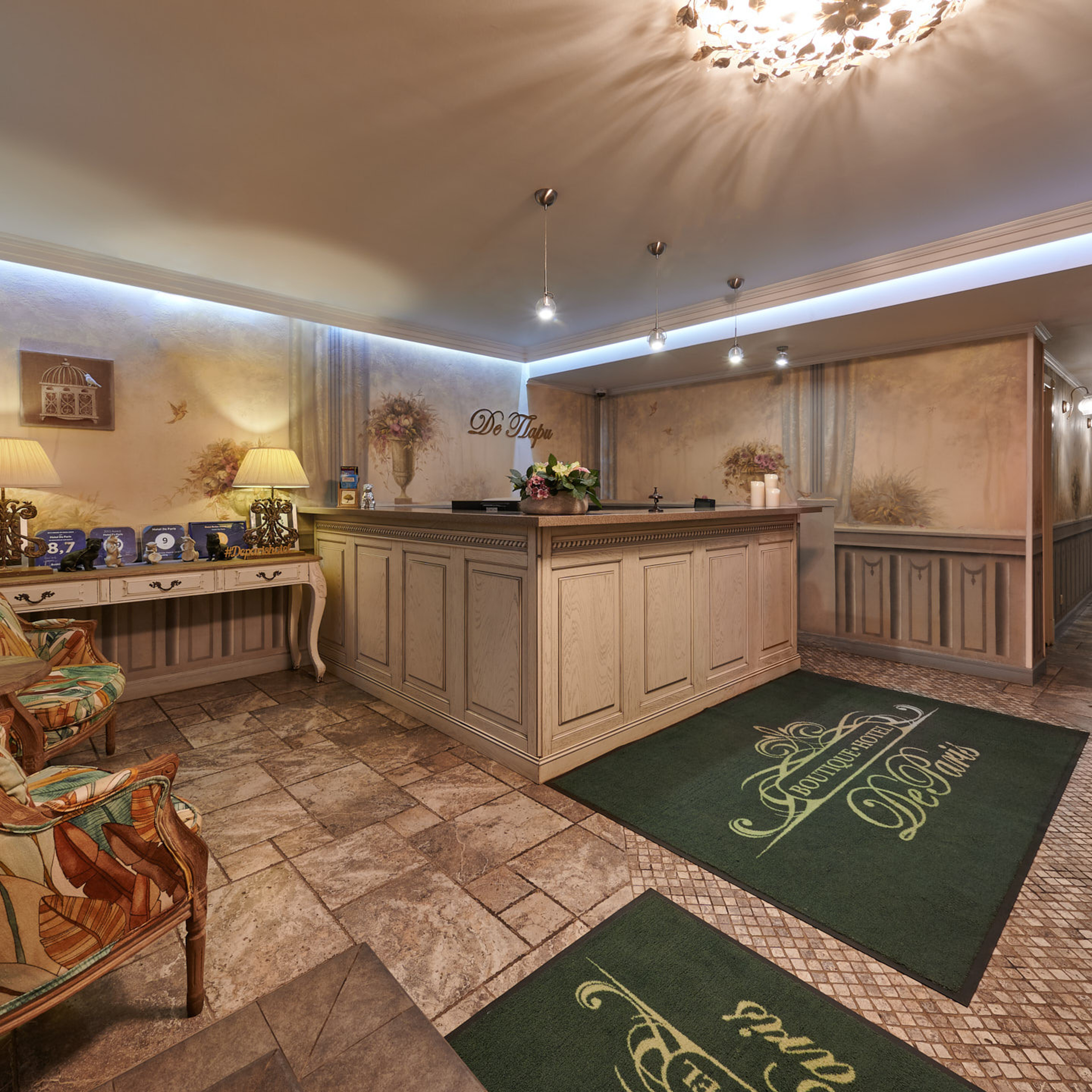 Отель DePari. Интерьерная съемка в Москве и России