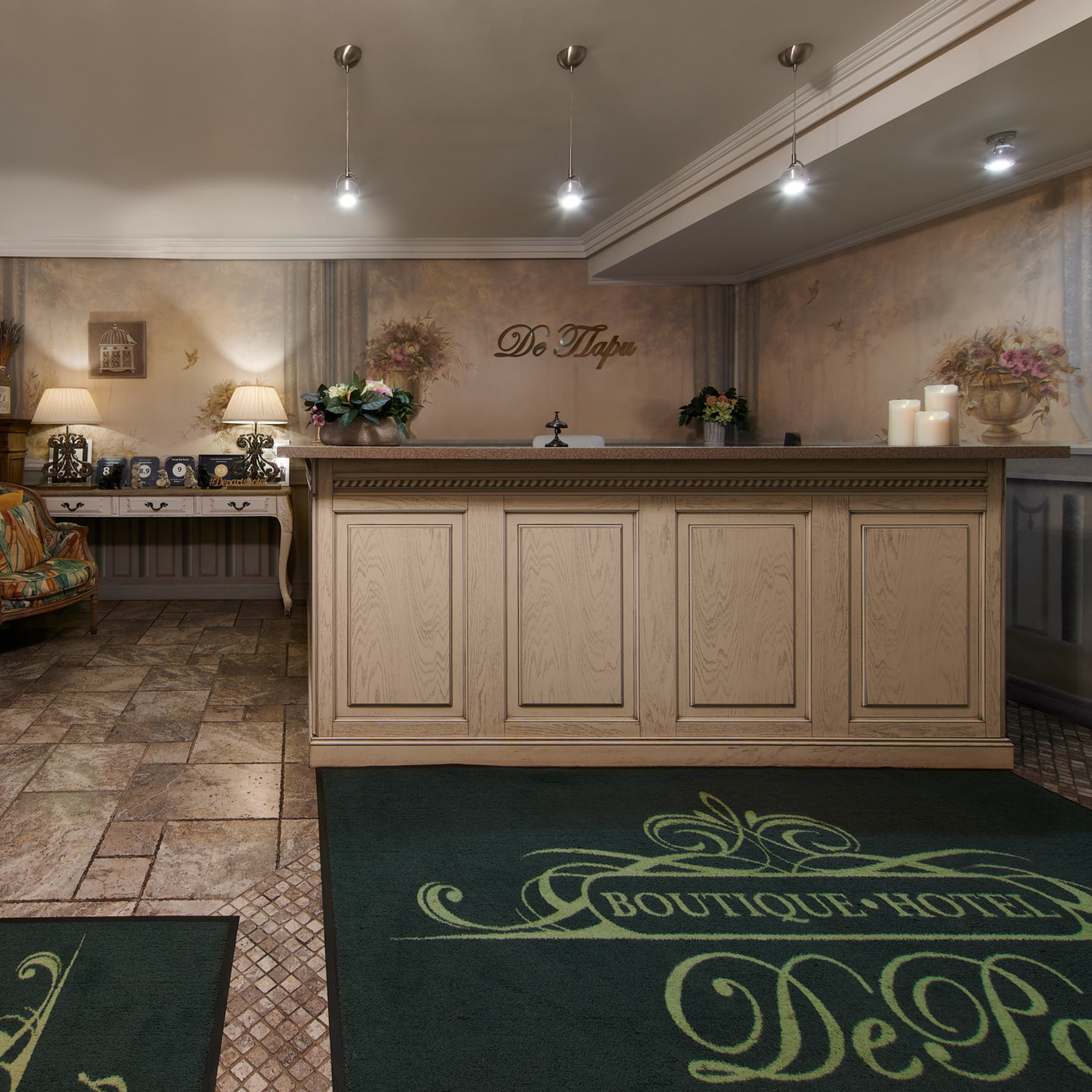 Отель DePari. Интерьерная съемка в Москве и России