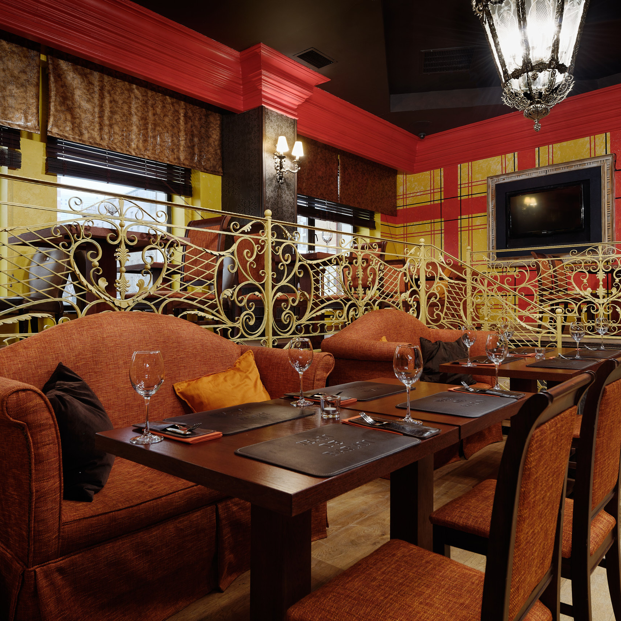 Интерьерная съемка для ресторана Жан Де Баран. Интерьерная съемка в Москве и России