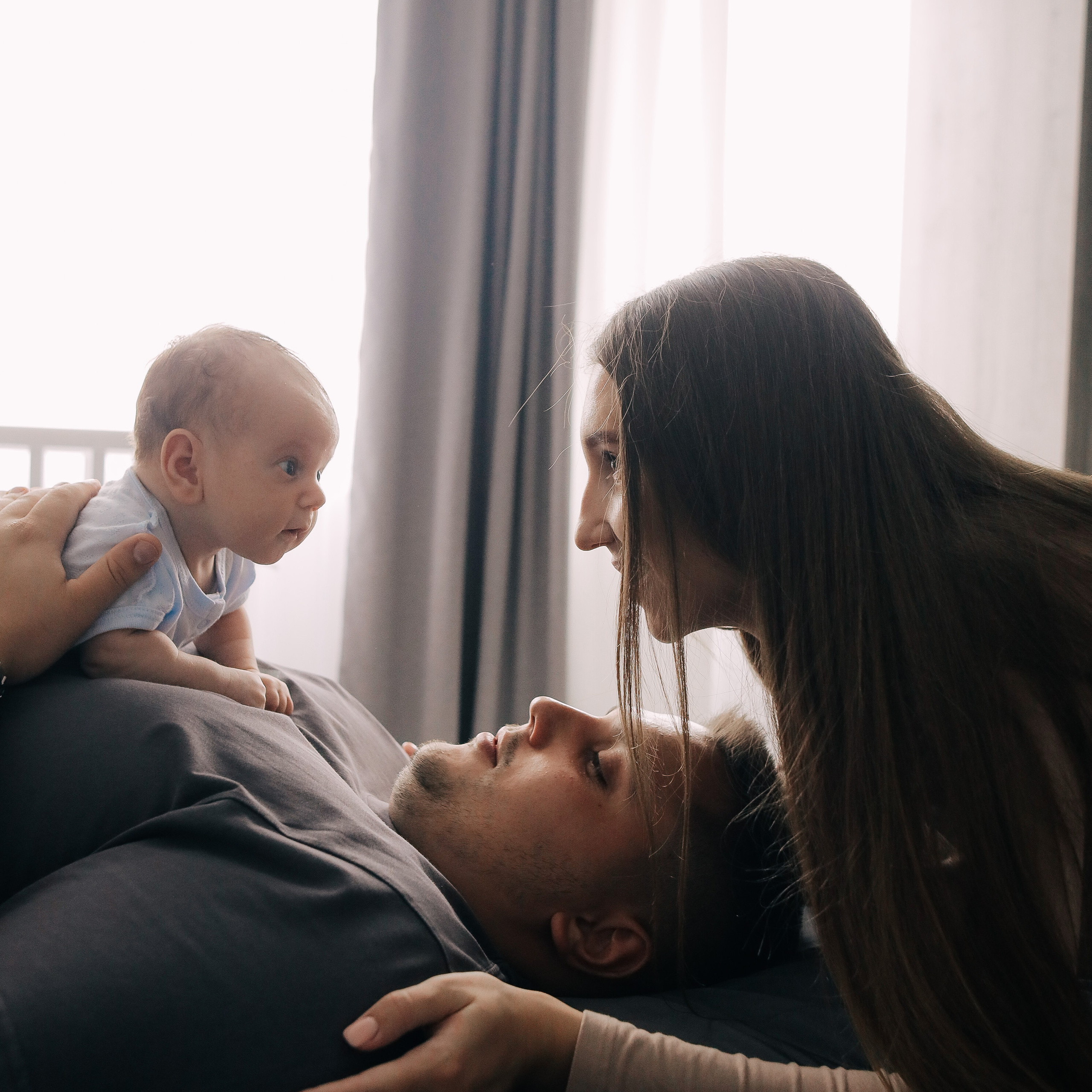 в гостях у Алины с Сергеем