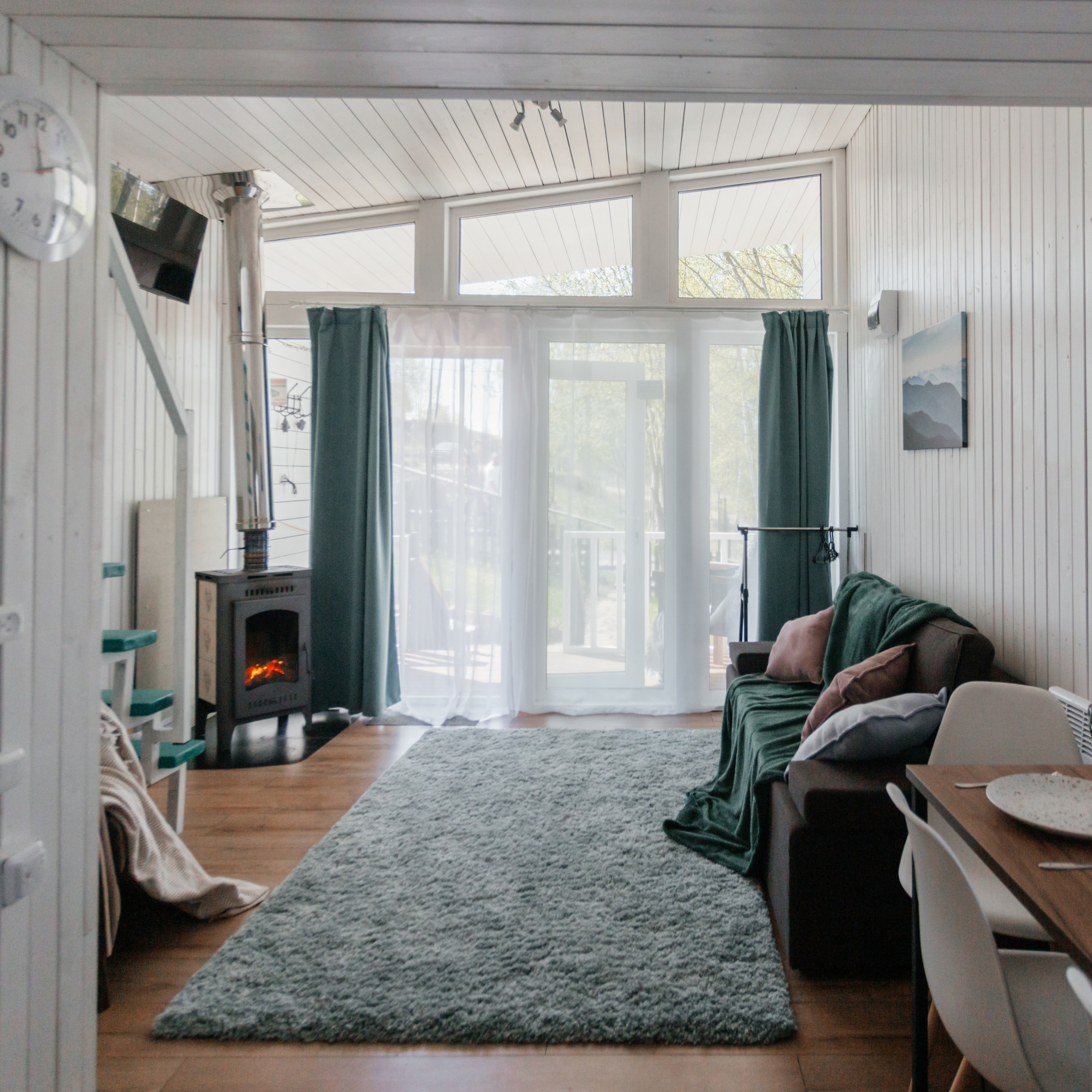 Домики треугольники