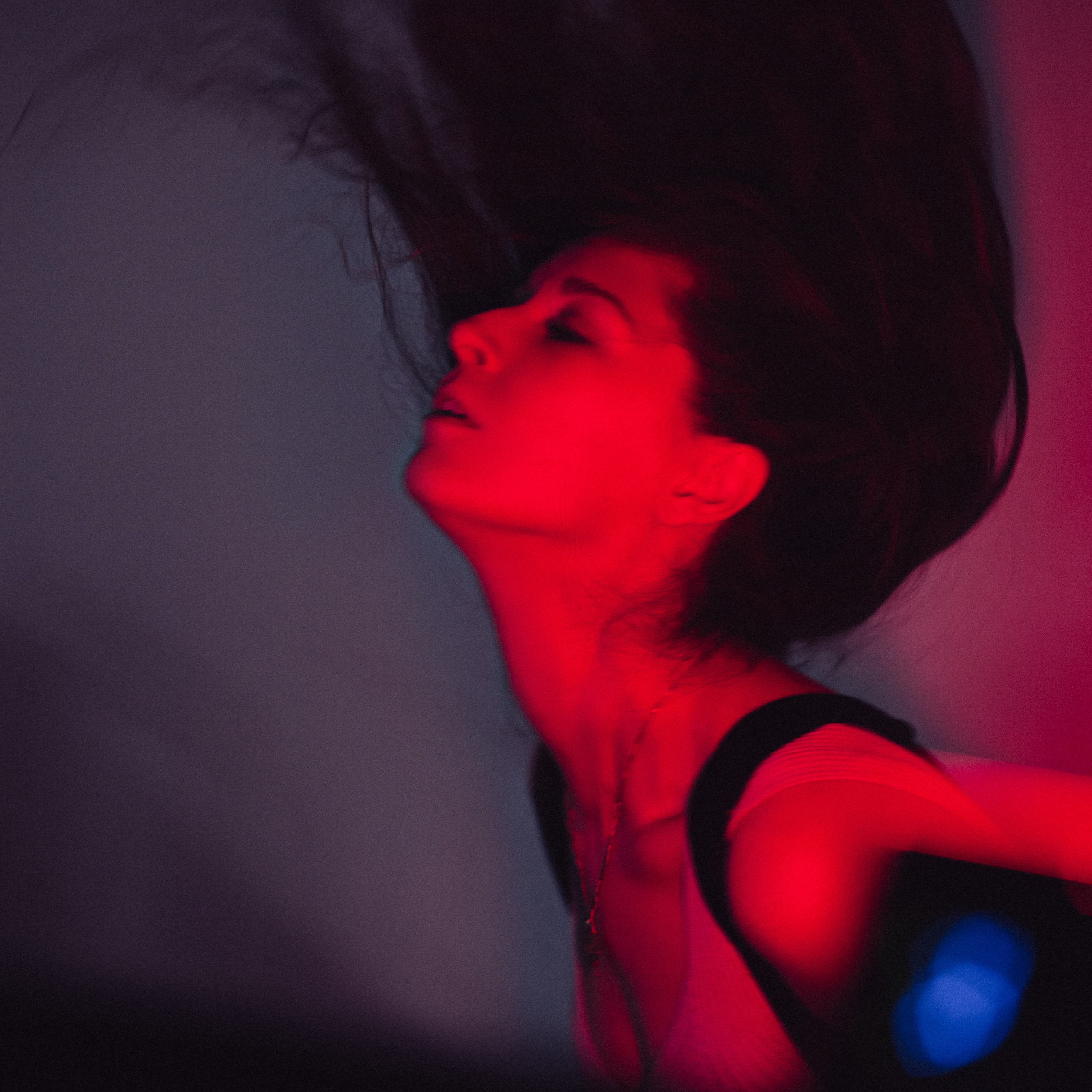 Фотосессия с использованием цветного света