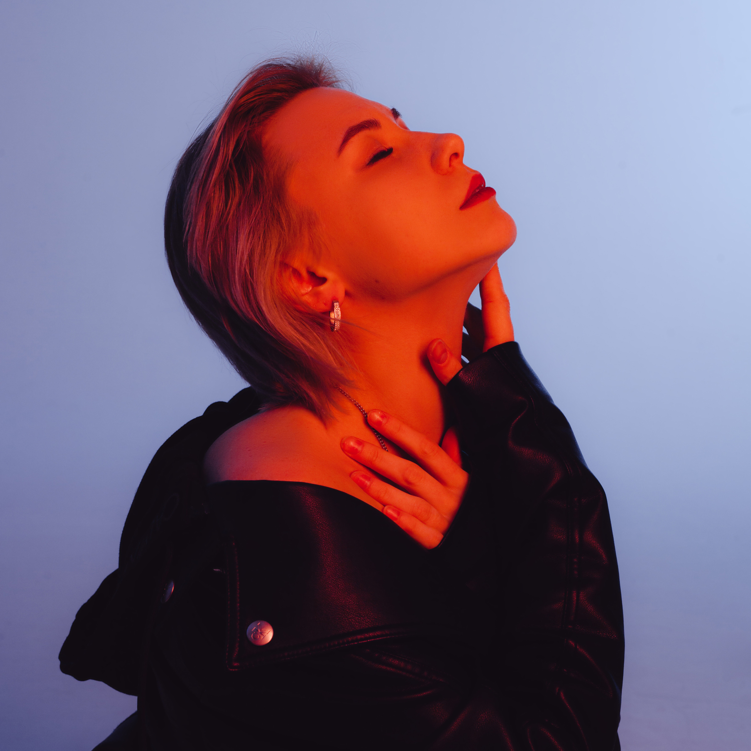 Фотосессия в студии с использованием цветных фильтров