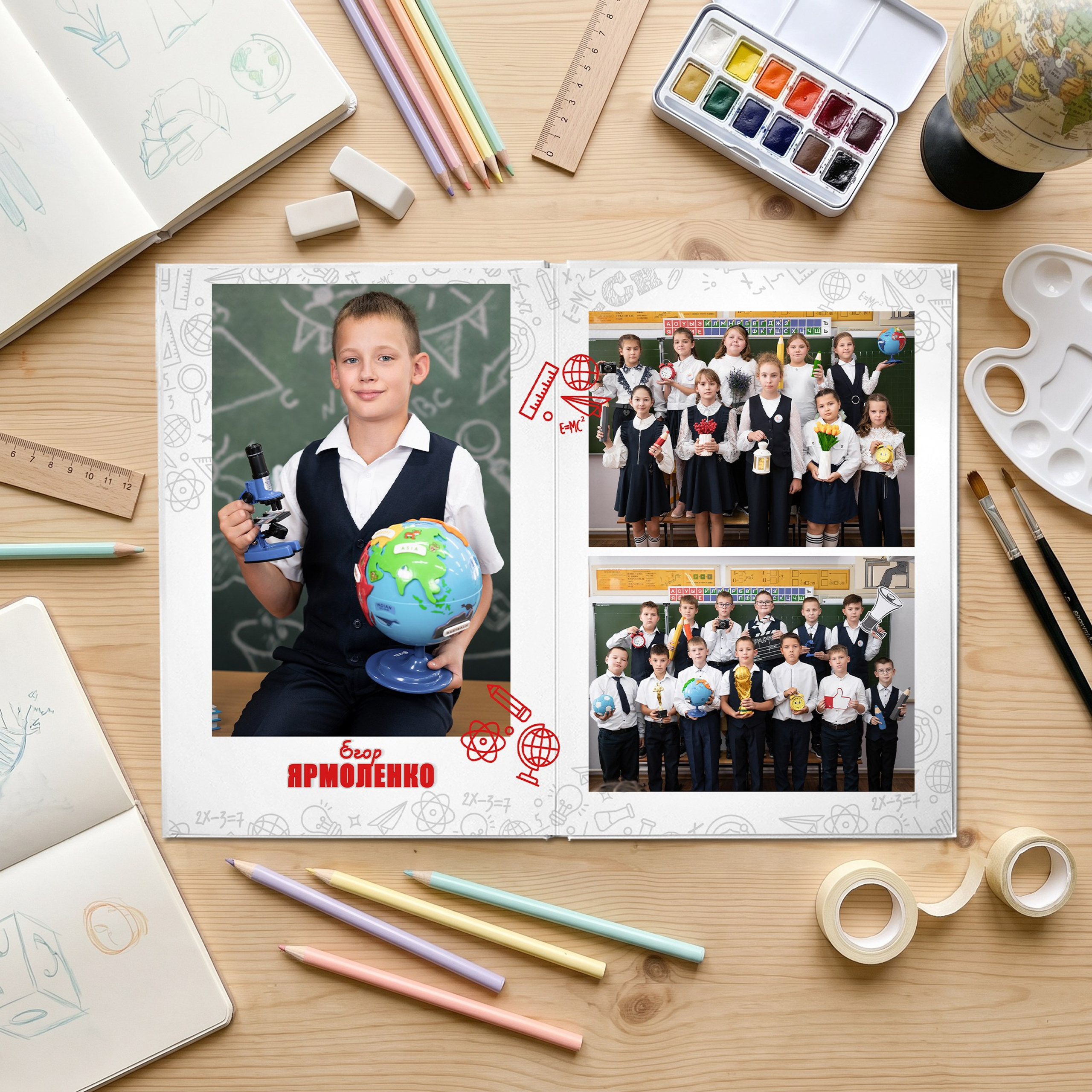 1-4 классы. Выпускные альбомы и Школьный фотограф в Алексеевке, Бирюче, Красном