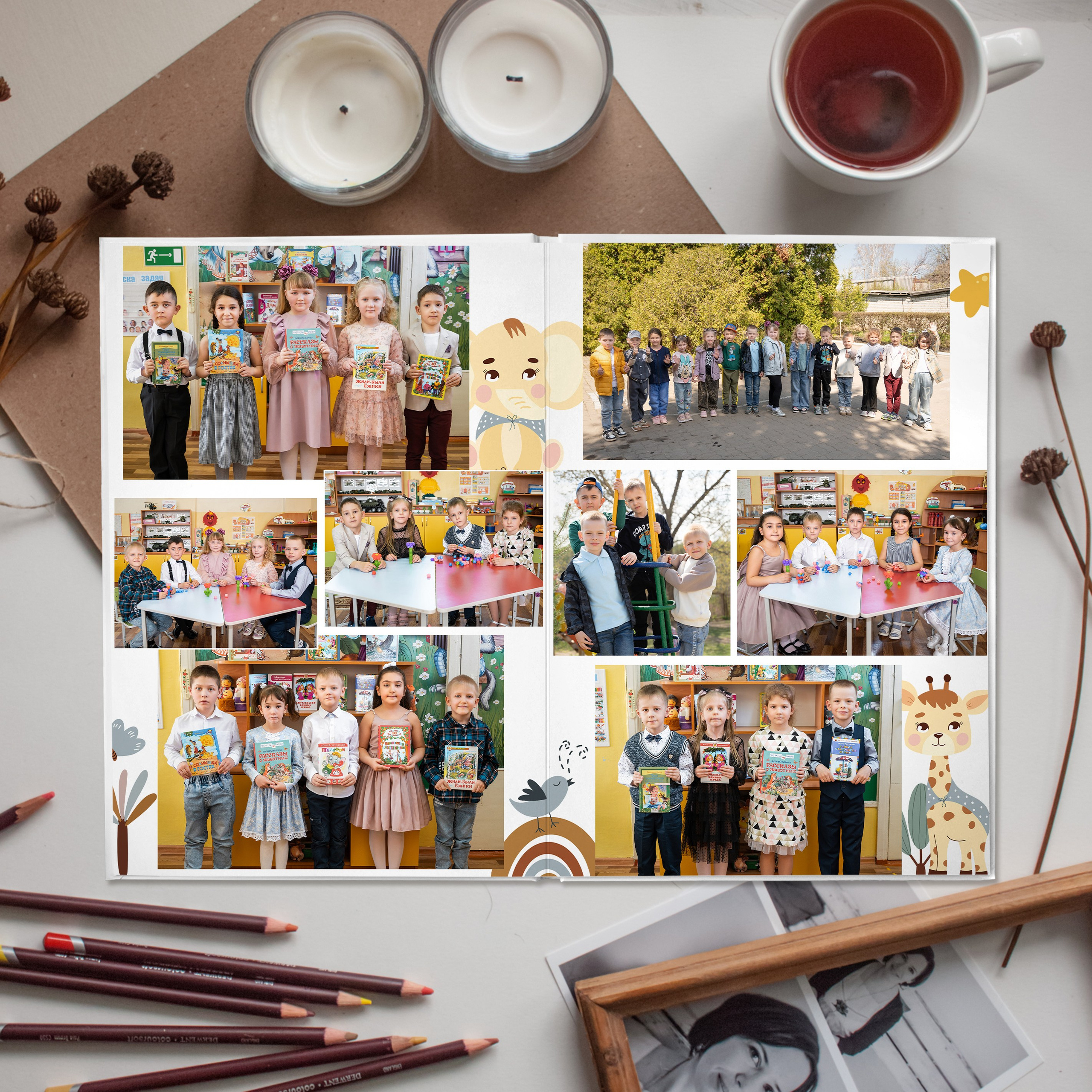 Детский сад. Выпускные альбомы и Школьный фотограф в Алексеевке, Бирюче, Красном