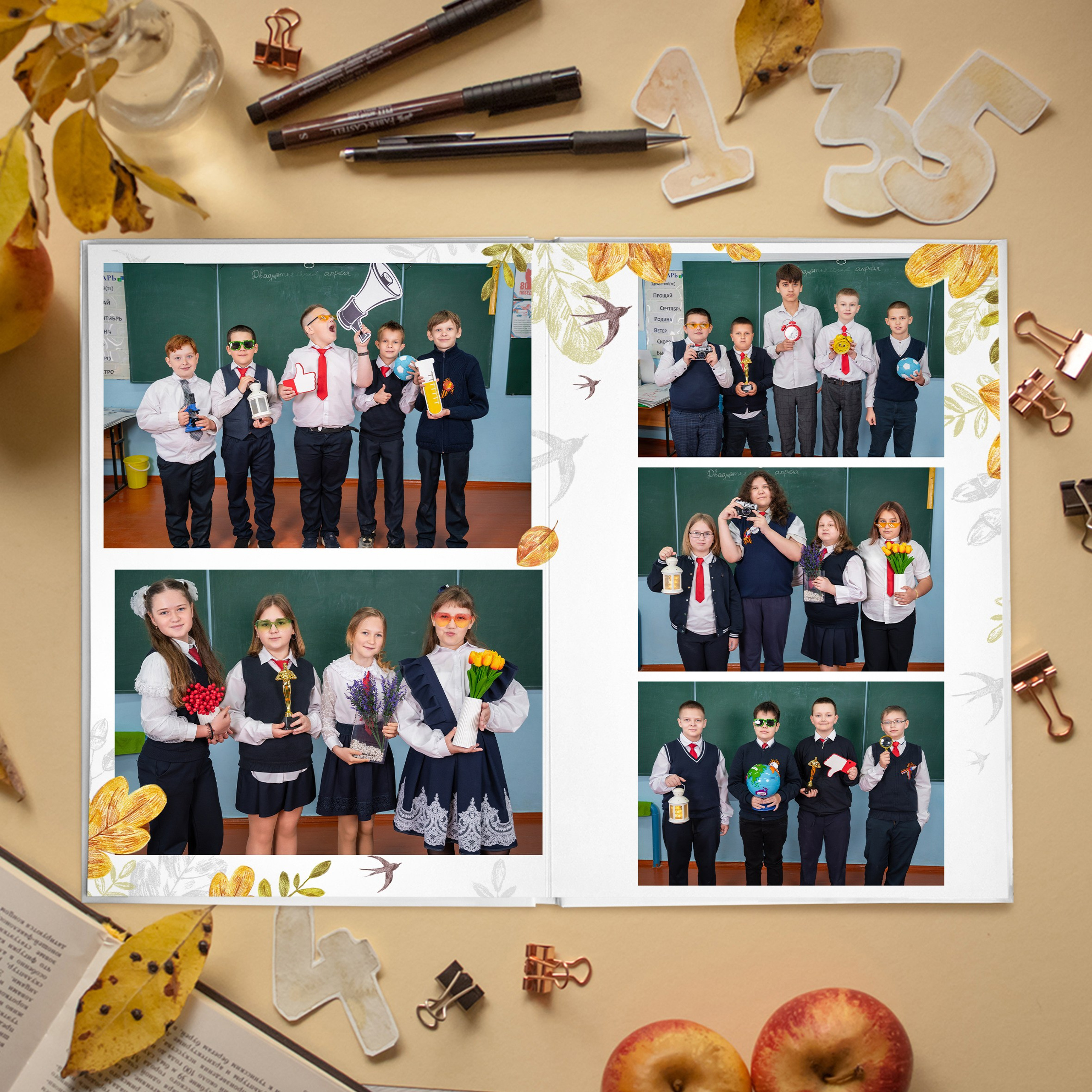 1-4 классы. Выпускные альбомы и Школьный фотограф в Алексеевке, Бирюче, Красном