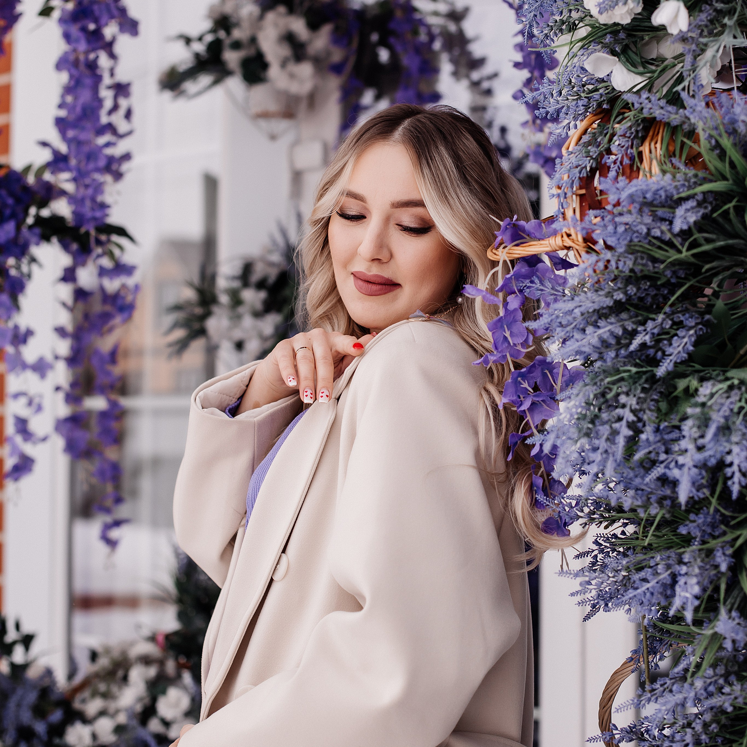 Лавандовое крылечко