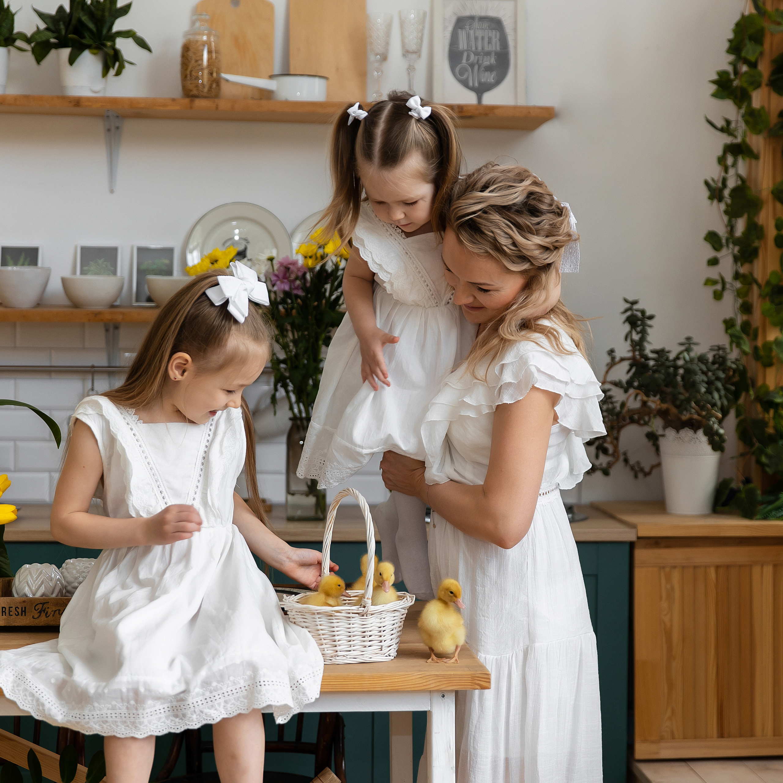 Съемка с утятами