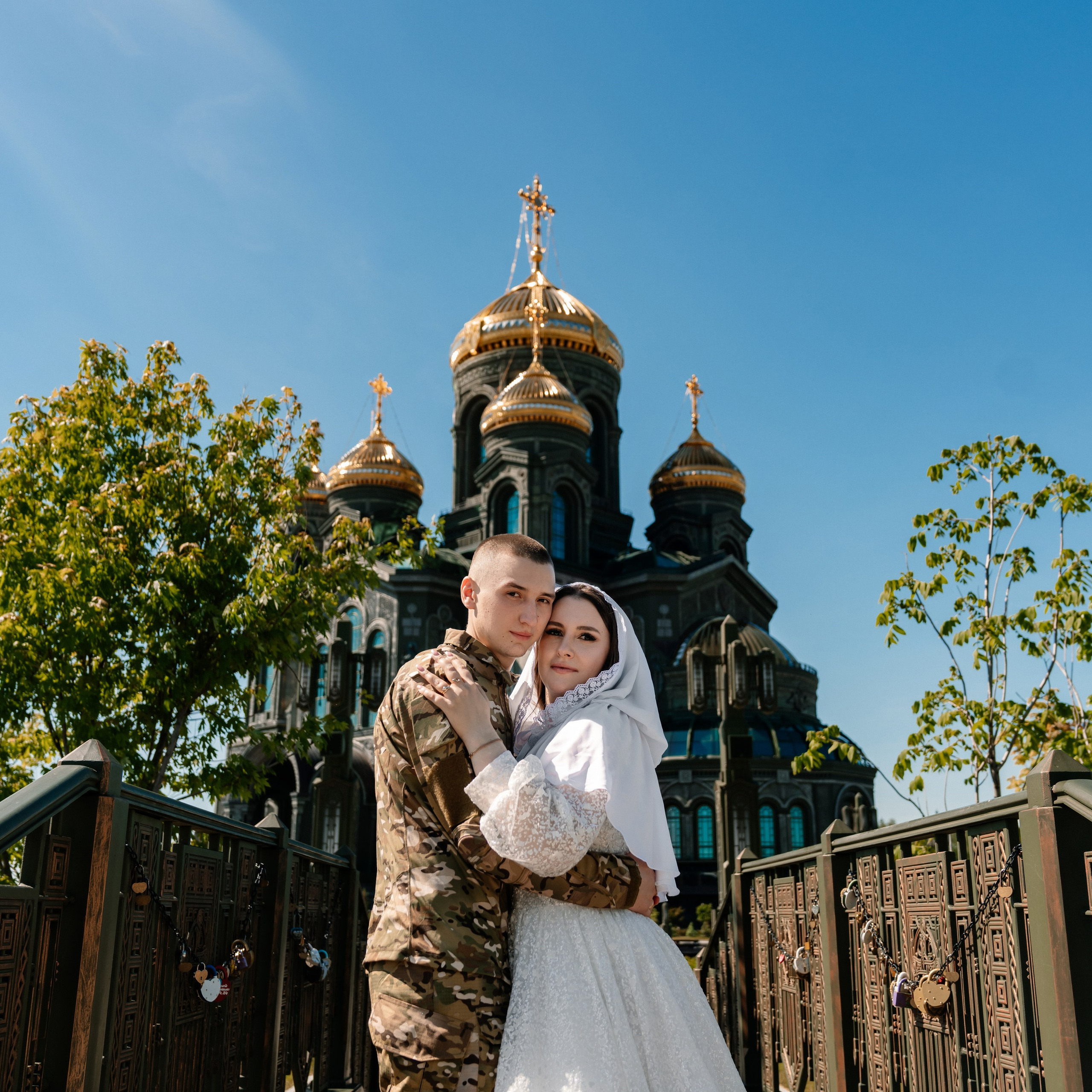 Венчание в Главном храме вооруженных сил (Патриот)