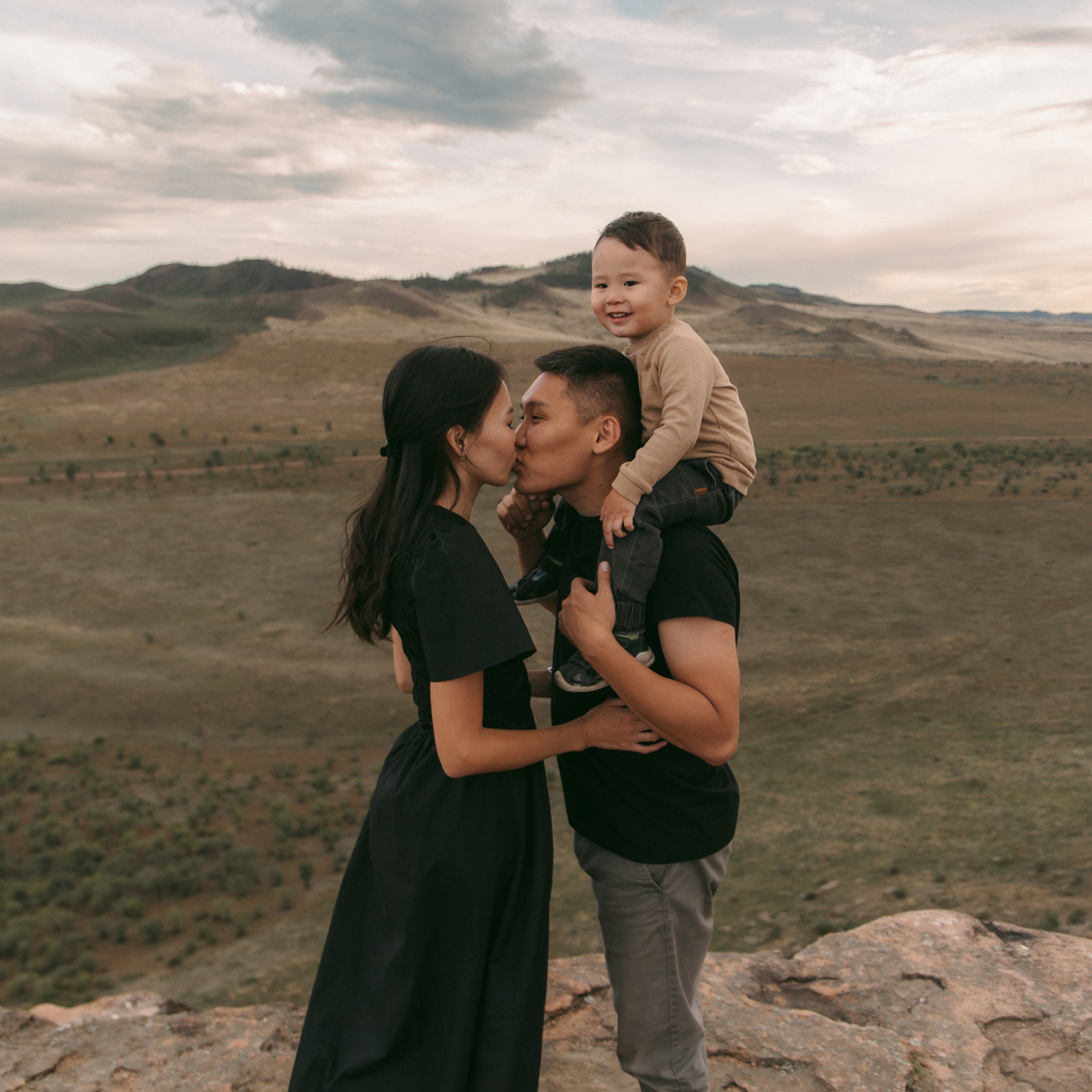 Диана, Владимир и Тимур