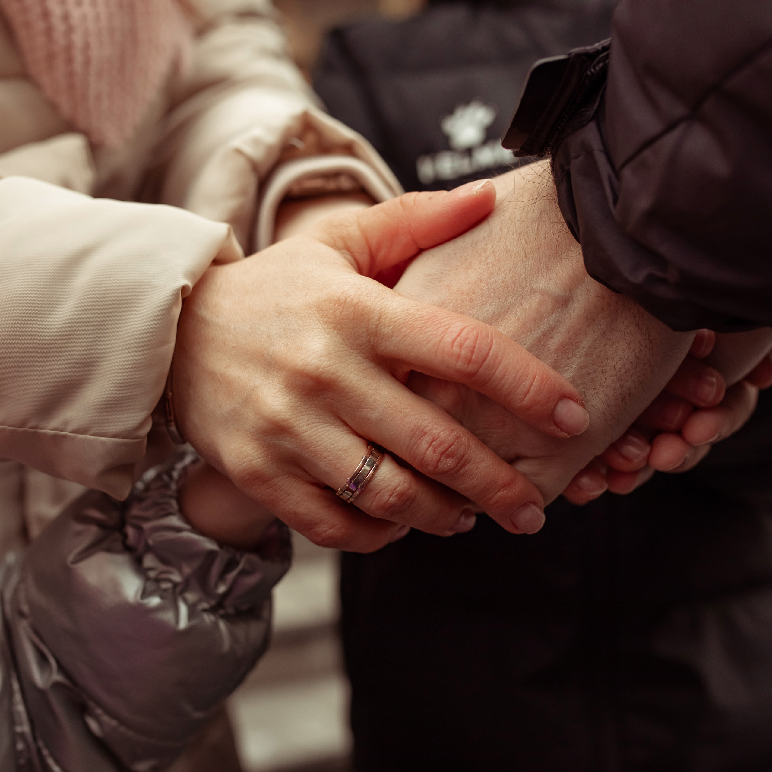 Вика, Дима, Андрей, Настя