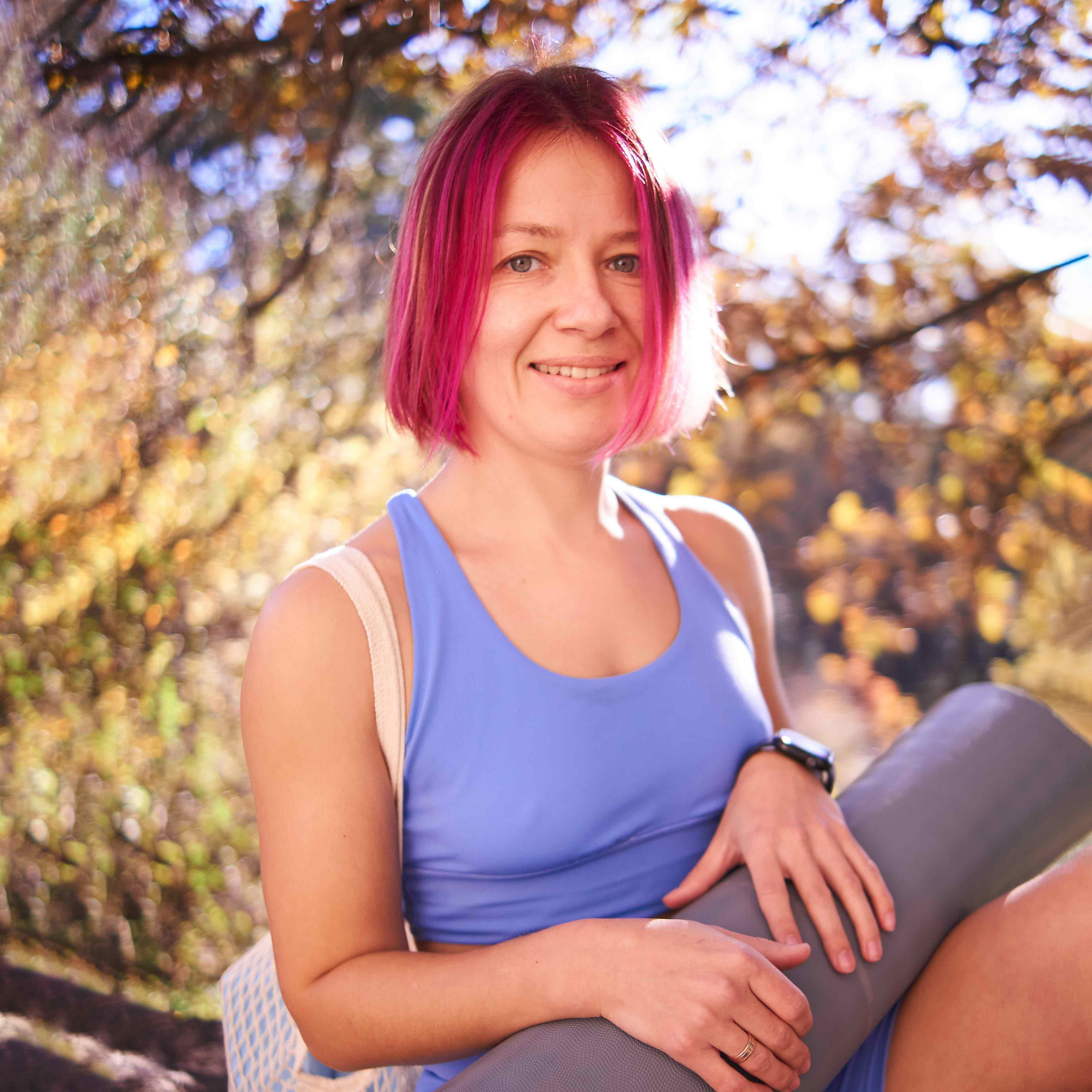 Контент-съемка для тренера по йоге