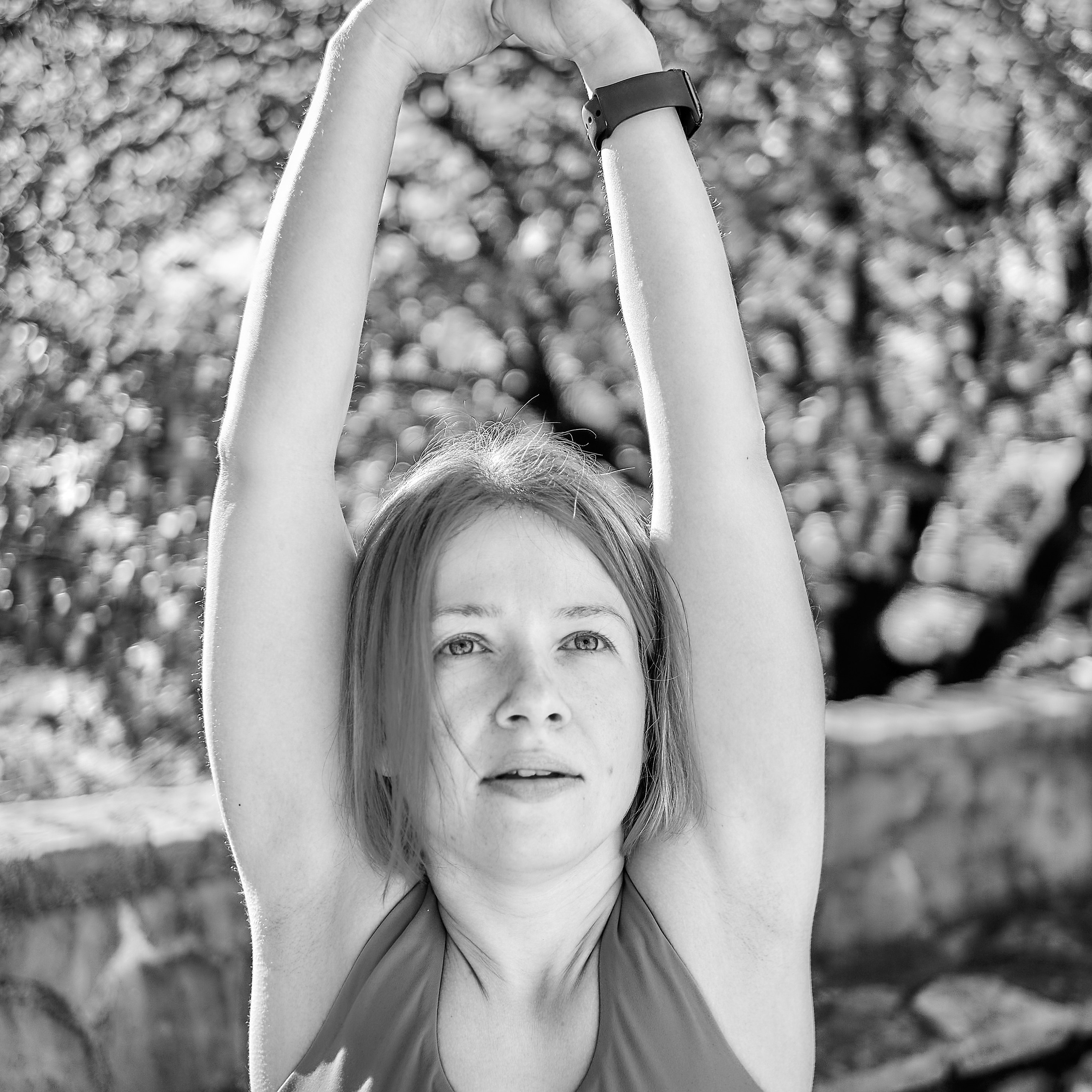 Контент-съемка для тренера по йоге