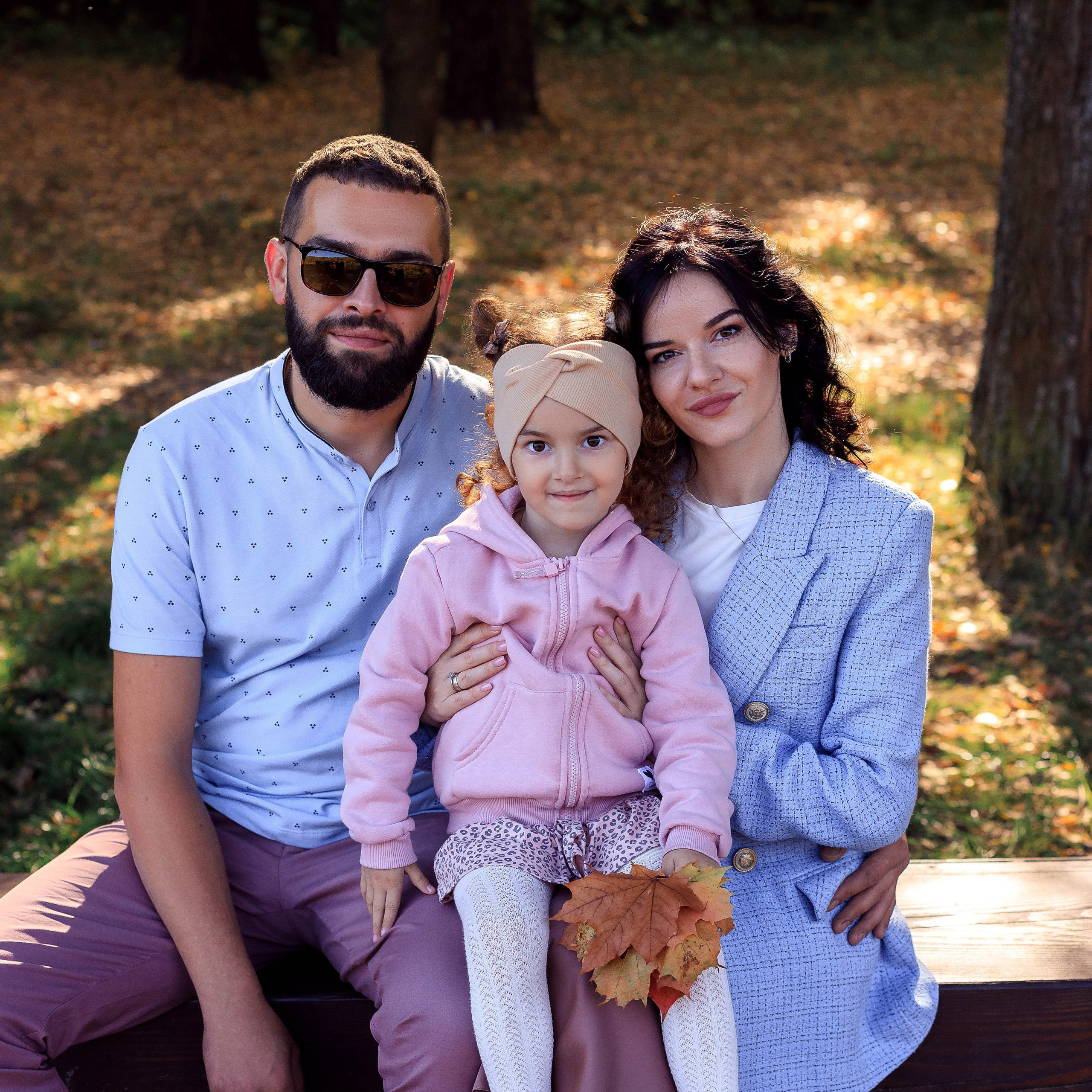 Кристина с&nbsp;семьей