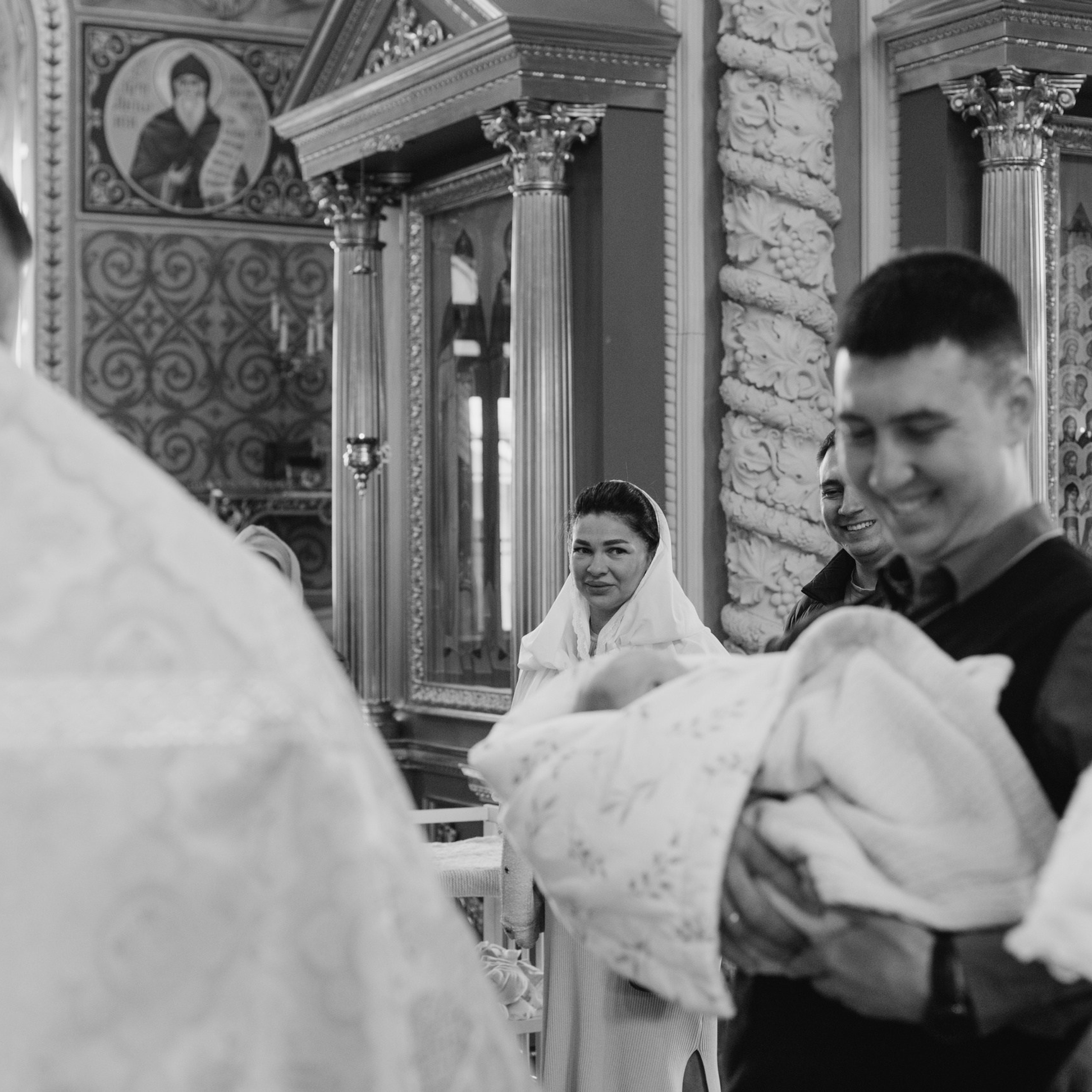 Крещение в&nbsp;Соборе в&nbsp;честь князя Георгия Всеволодовича