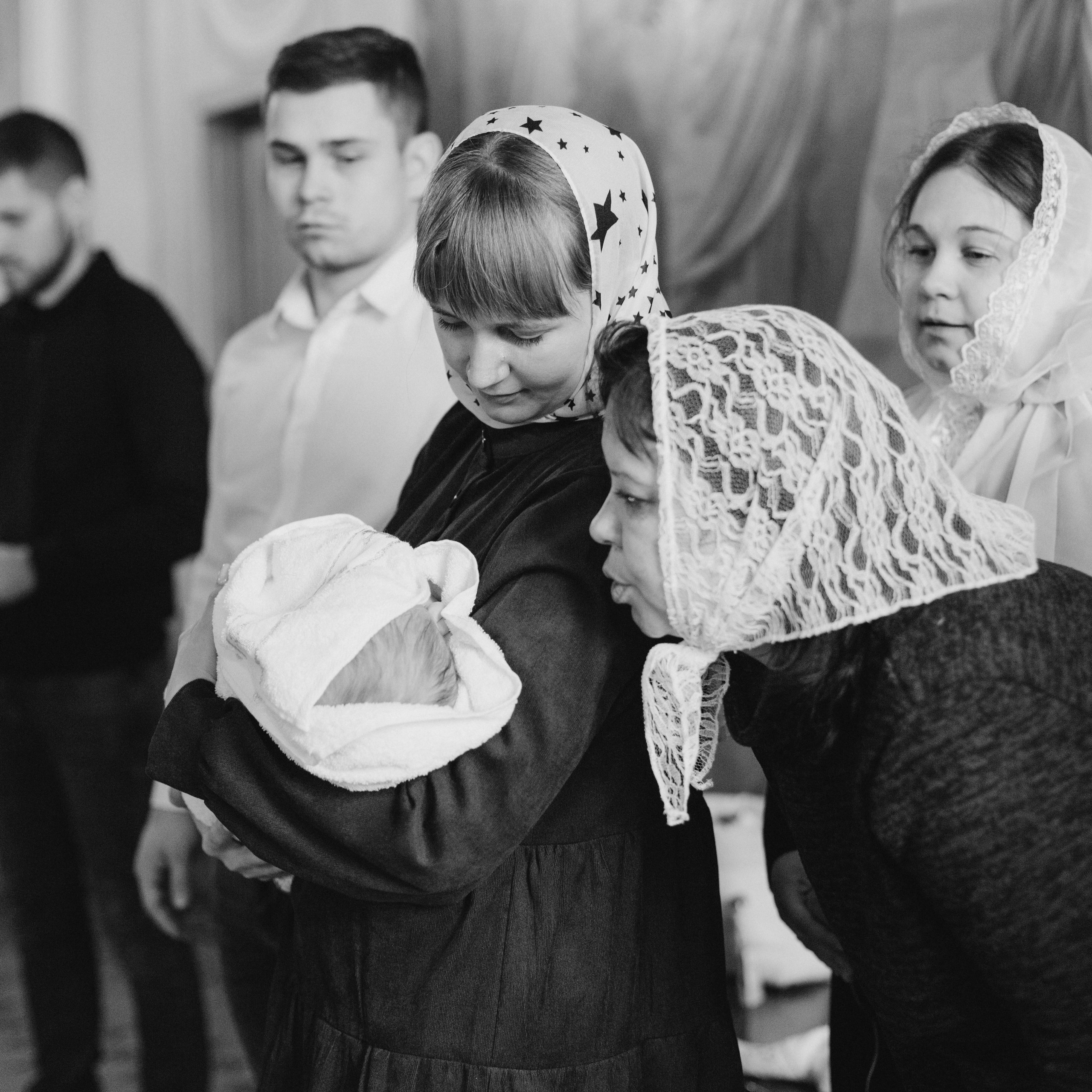 Крещение в&nbsp;Храме Знамения Божией Матери и&nbsp;свв. Жён-Мироносиц