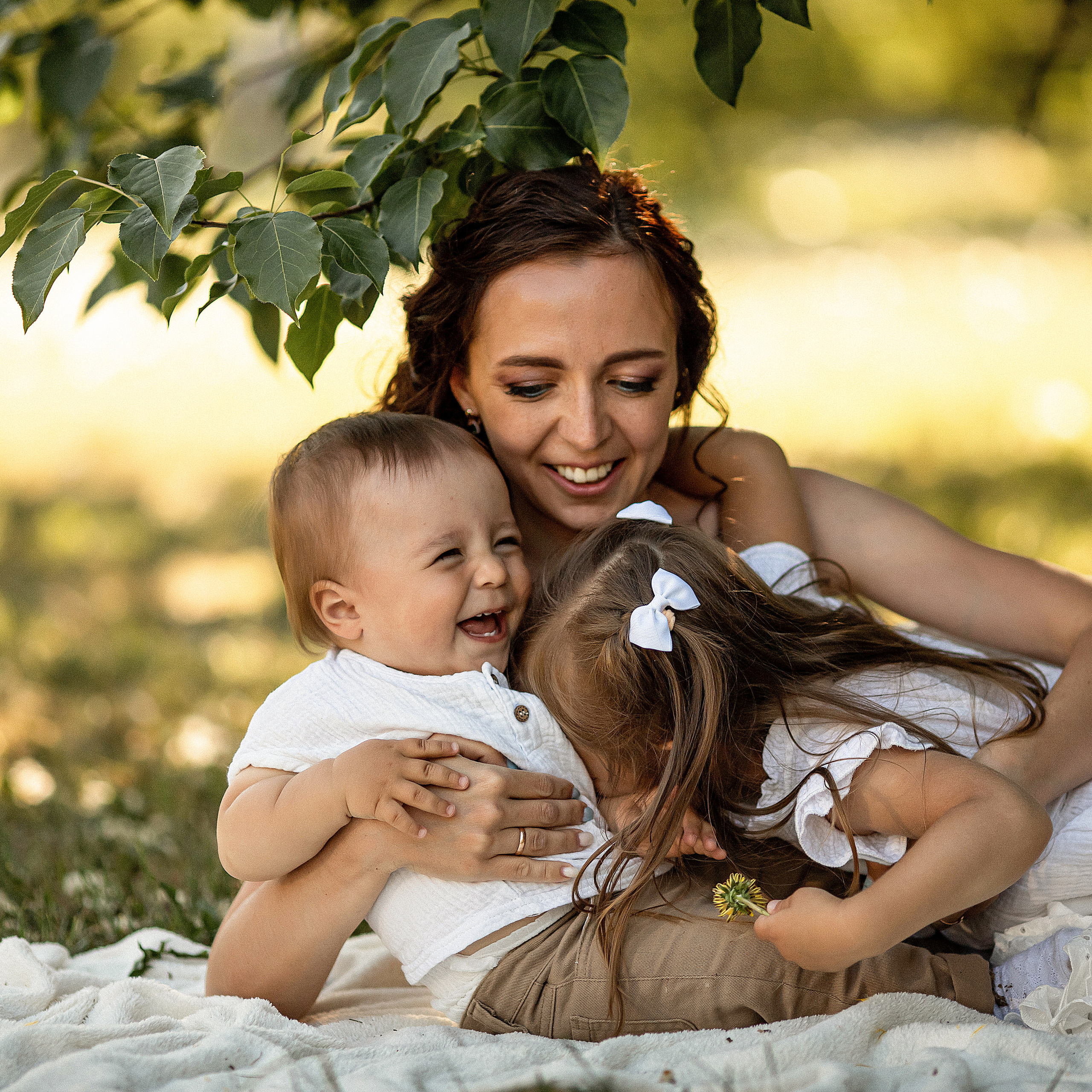 Фотосессия в летнем парке. Фотограф в Екатеринбурге Nadinn Toropova