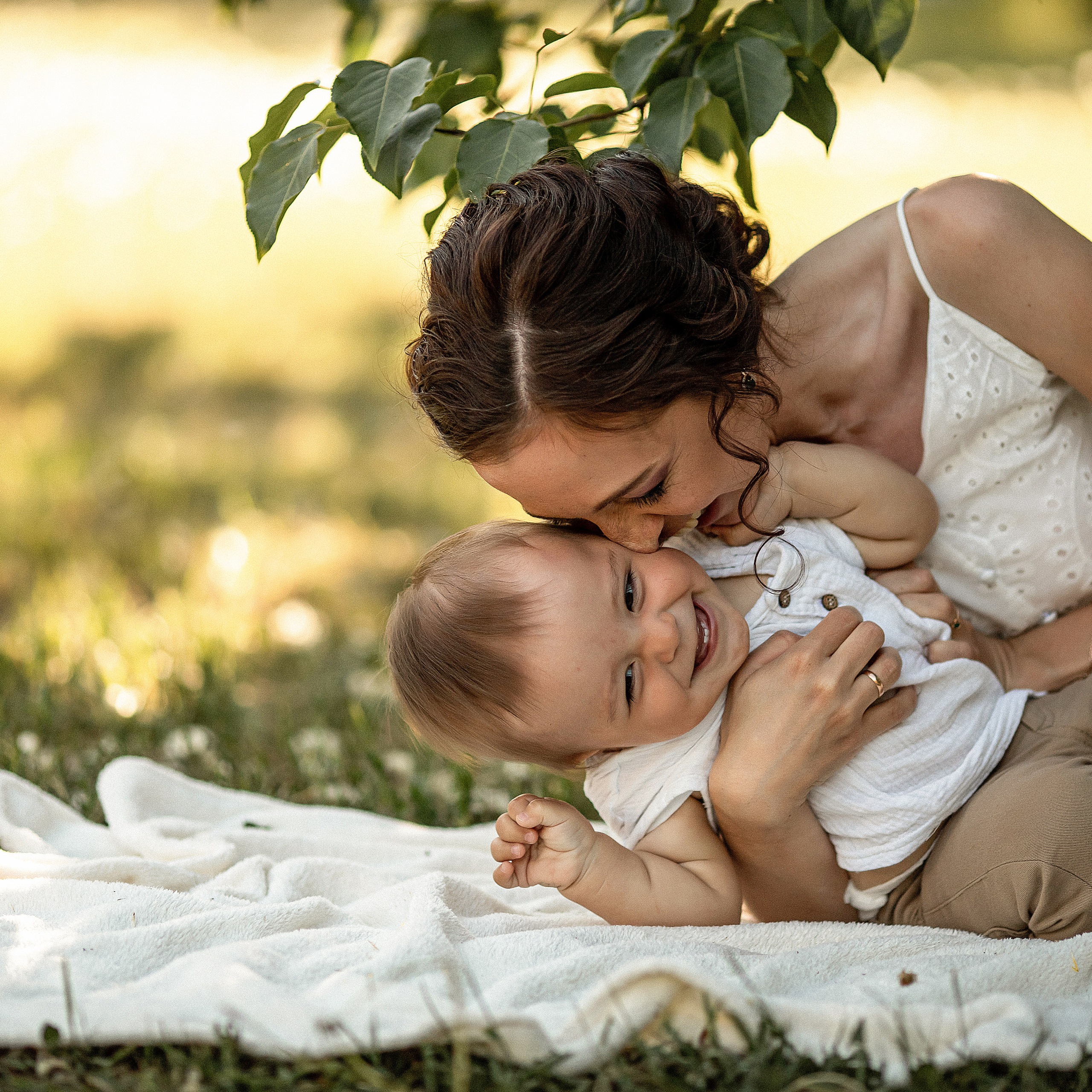Фотосессия в летнем парке. Фотограф в Екатеринбурге Nadinn Toropova