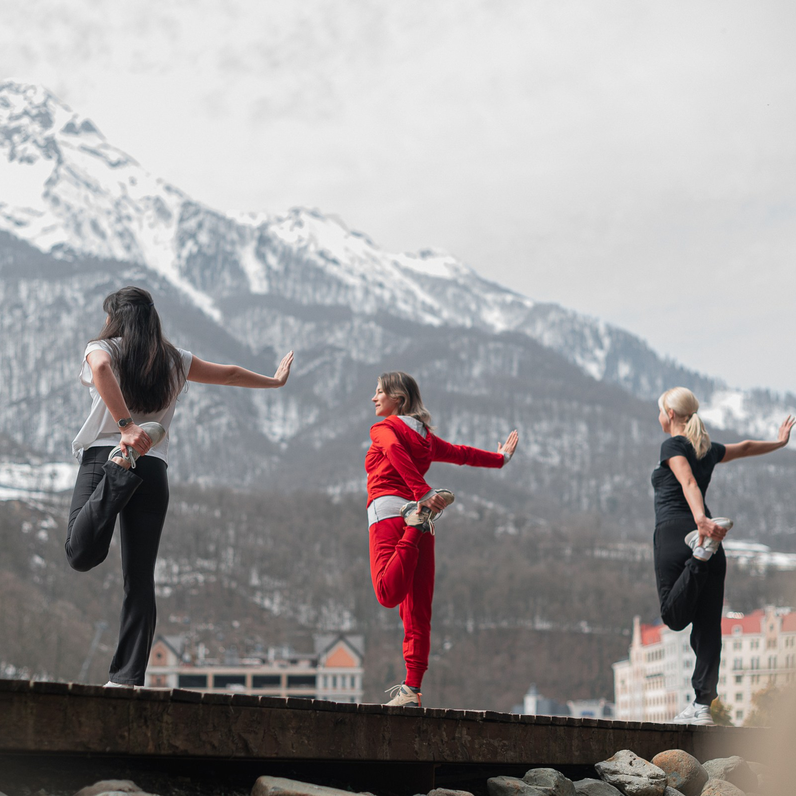 Зарядка — Роза хутор