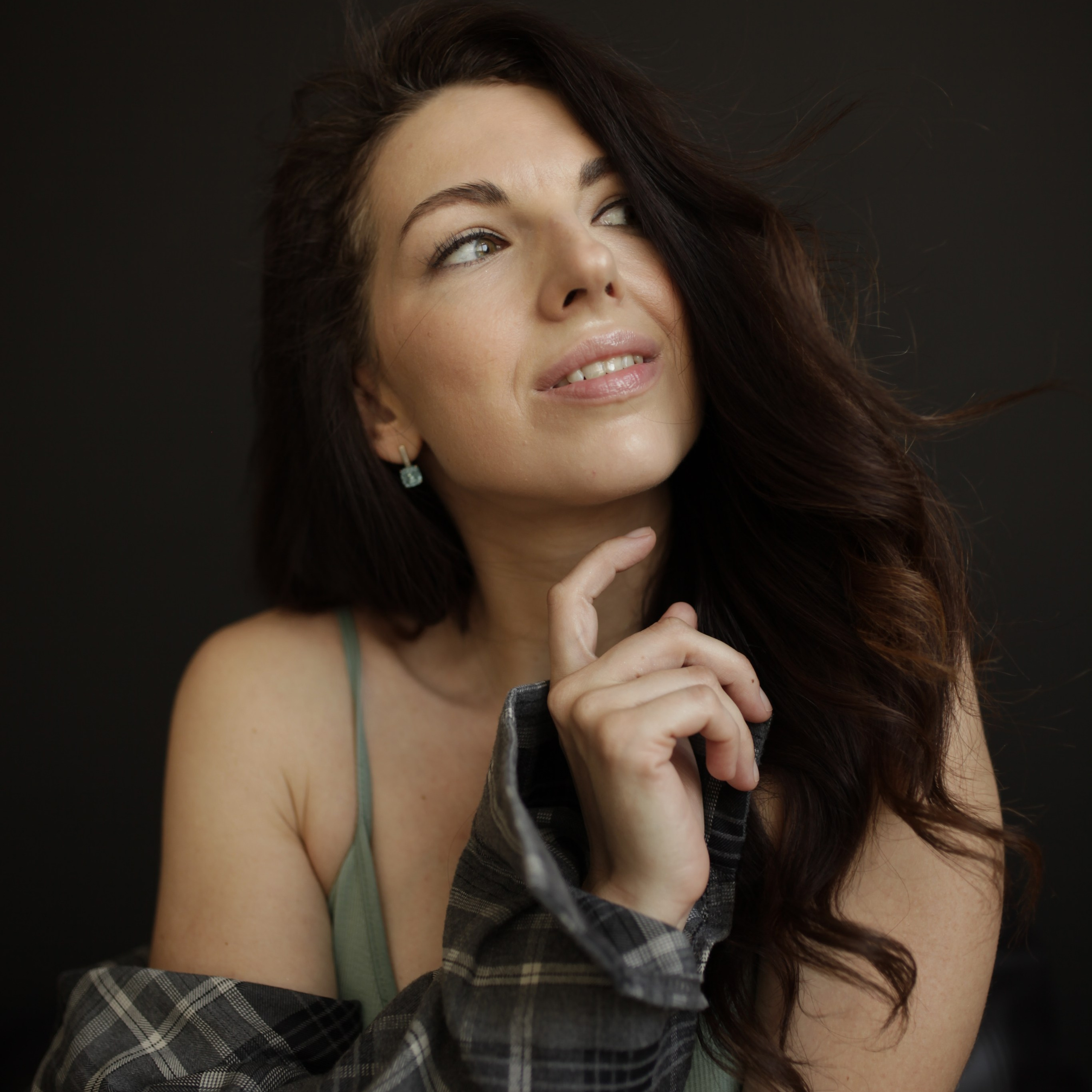 Съемки в студии