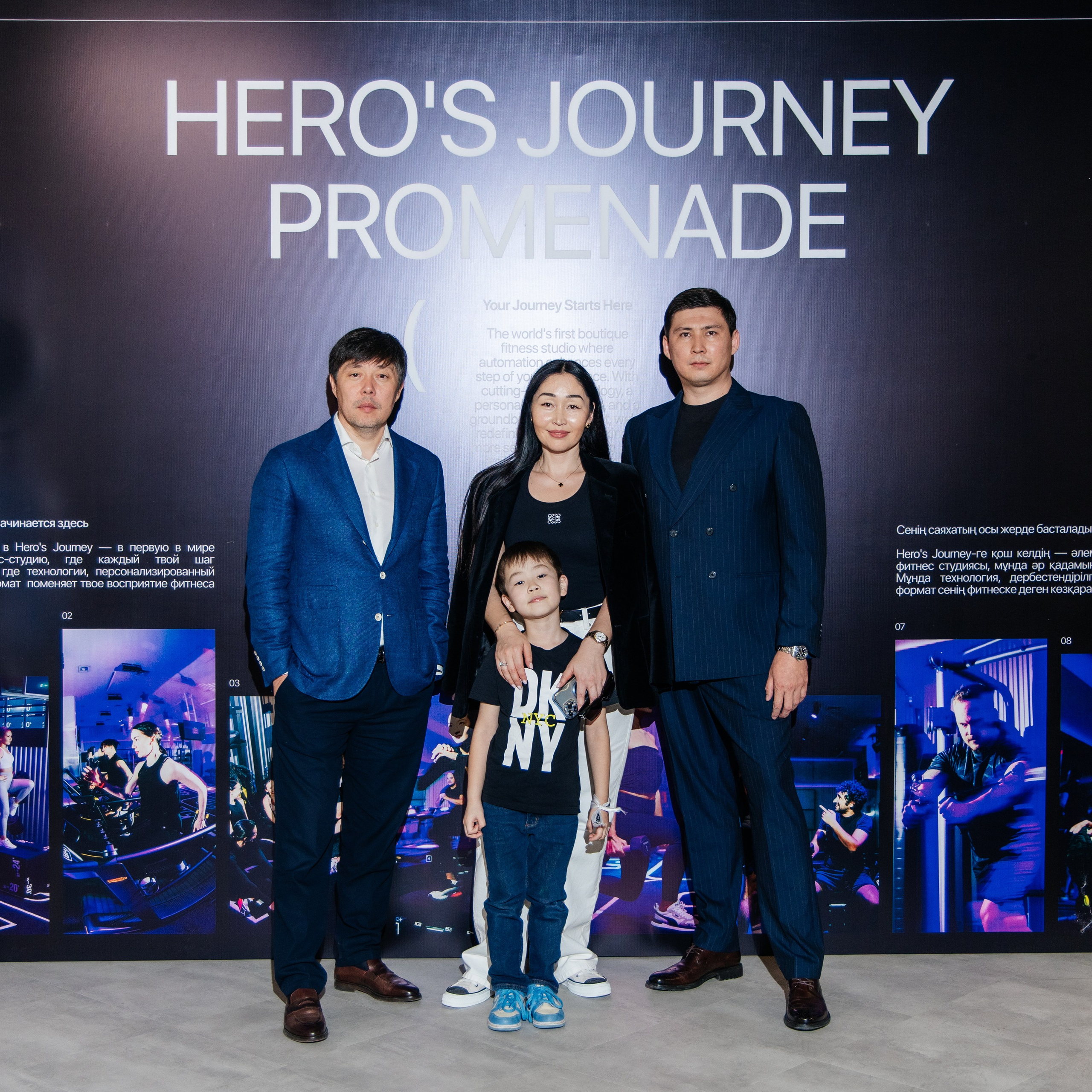 Hero's journey promenade