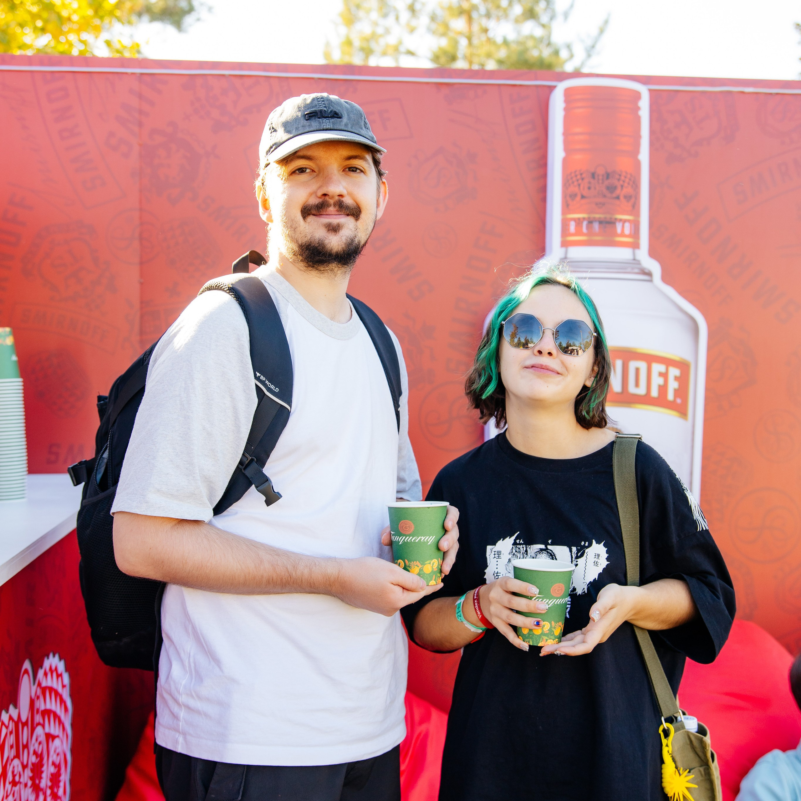 YANDEX PARK. JOHNNIE WALKER — CHINCHIN — SMIRNOFF — TANQUERAY