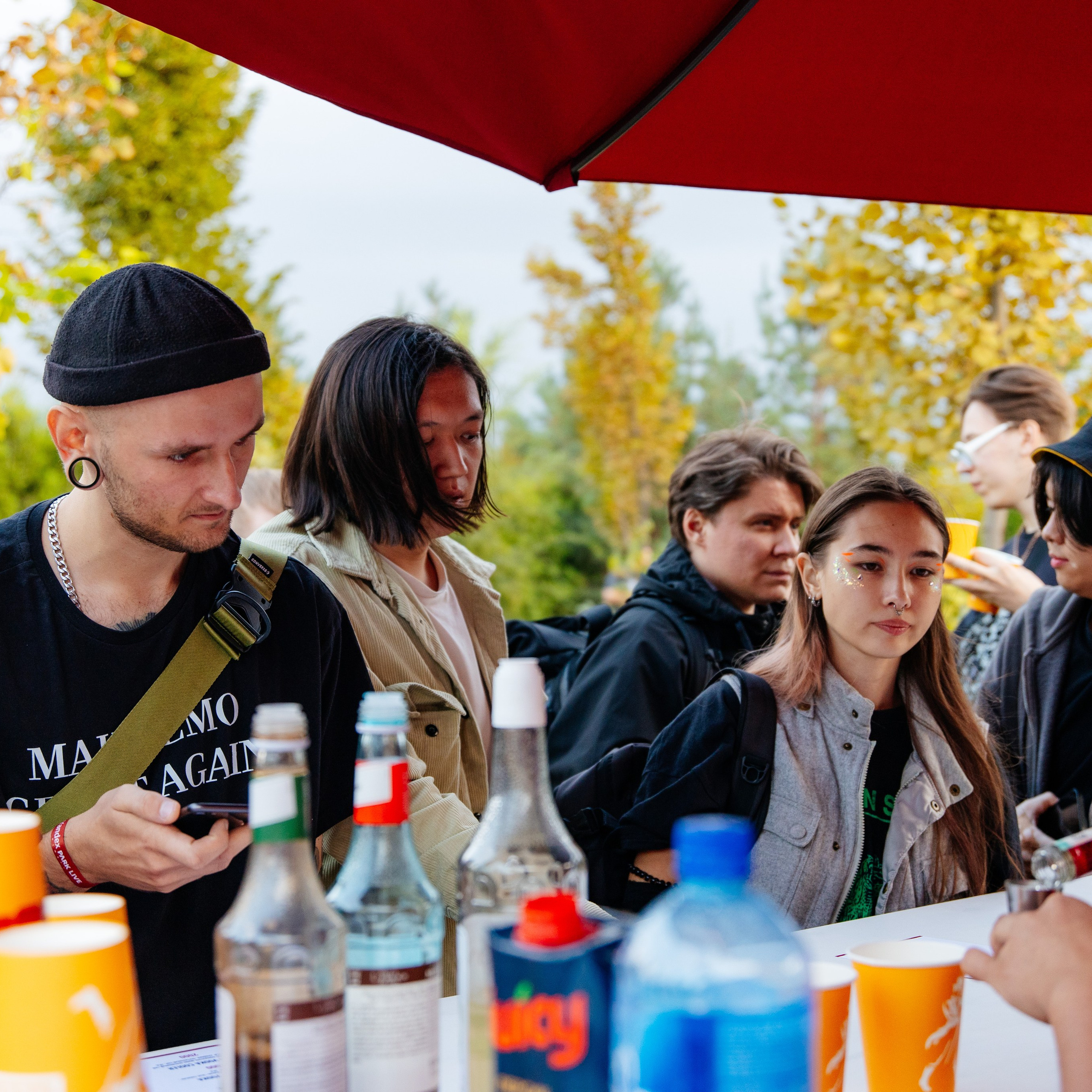 YANDEX PARK. JOHNNIE WALKER — CHINCHIN — SMIRNOFF — TANQUERAY