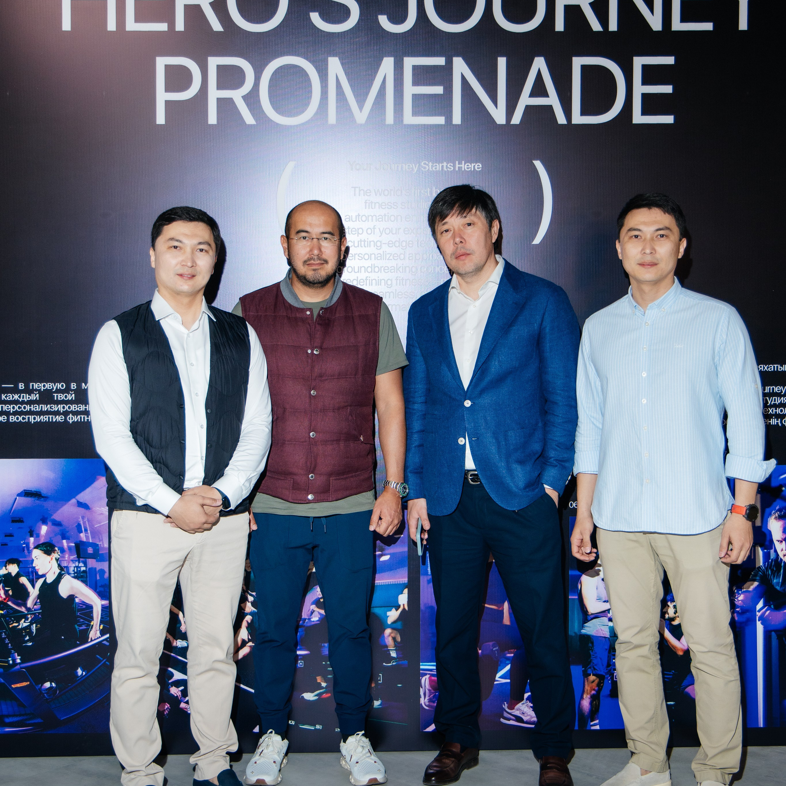 Hero's journey promenade