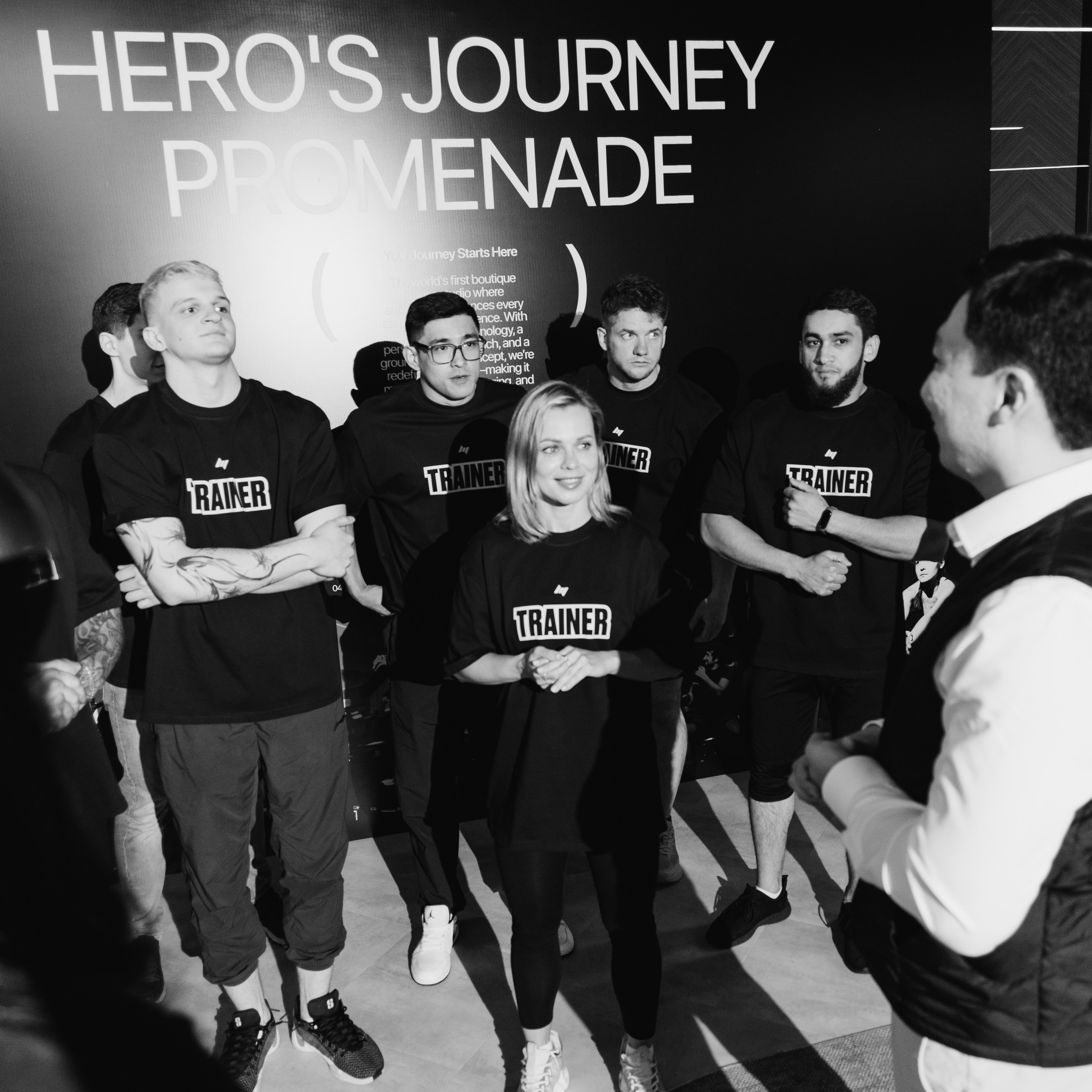 Hero's journey promenade