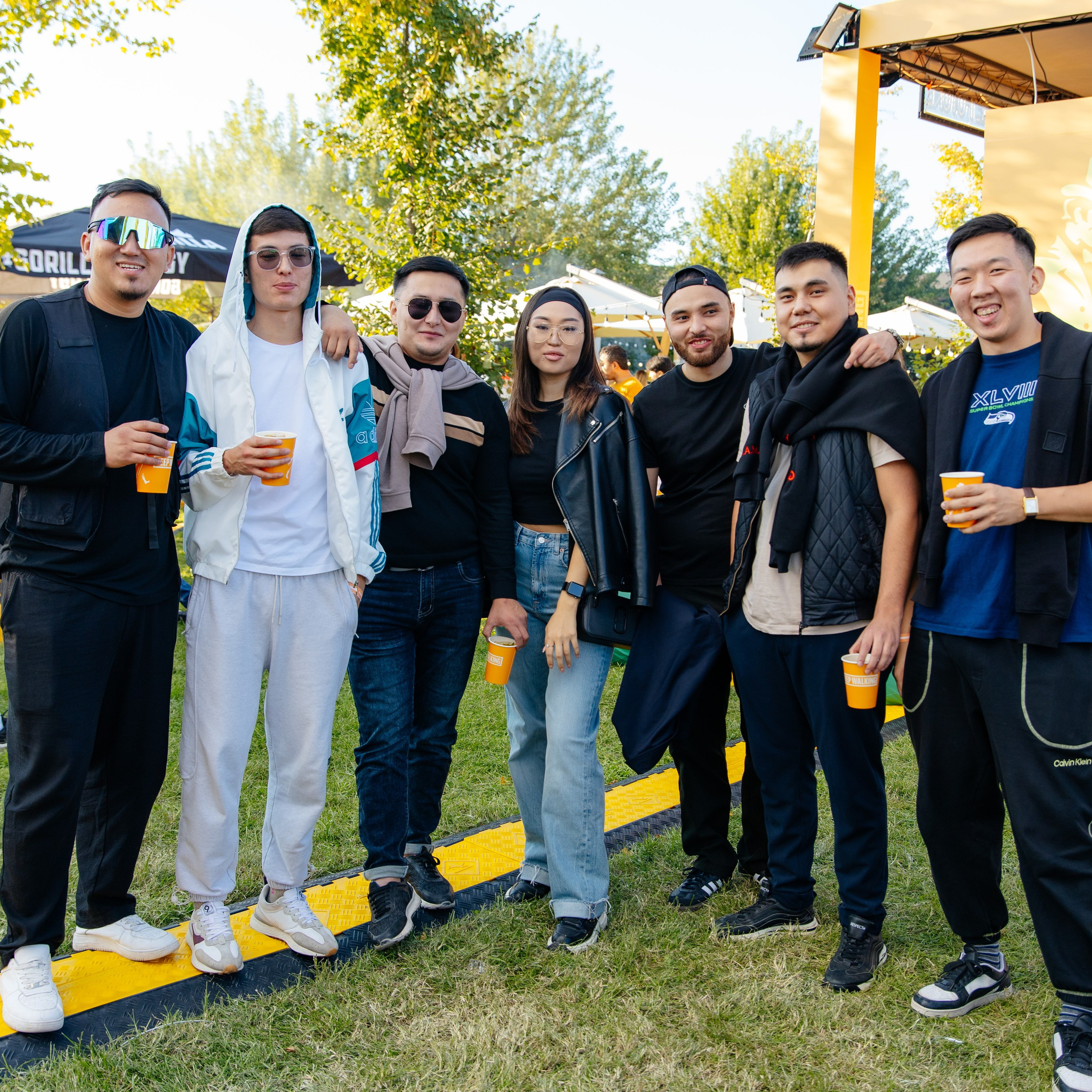 YANDEX PARK. JOHNNIE WALKER — CHINCHIN — SMIRNOFF — TANQUERAY