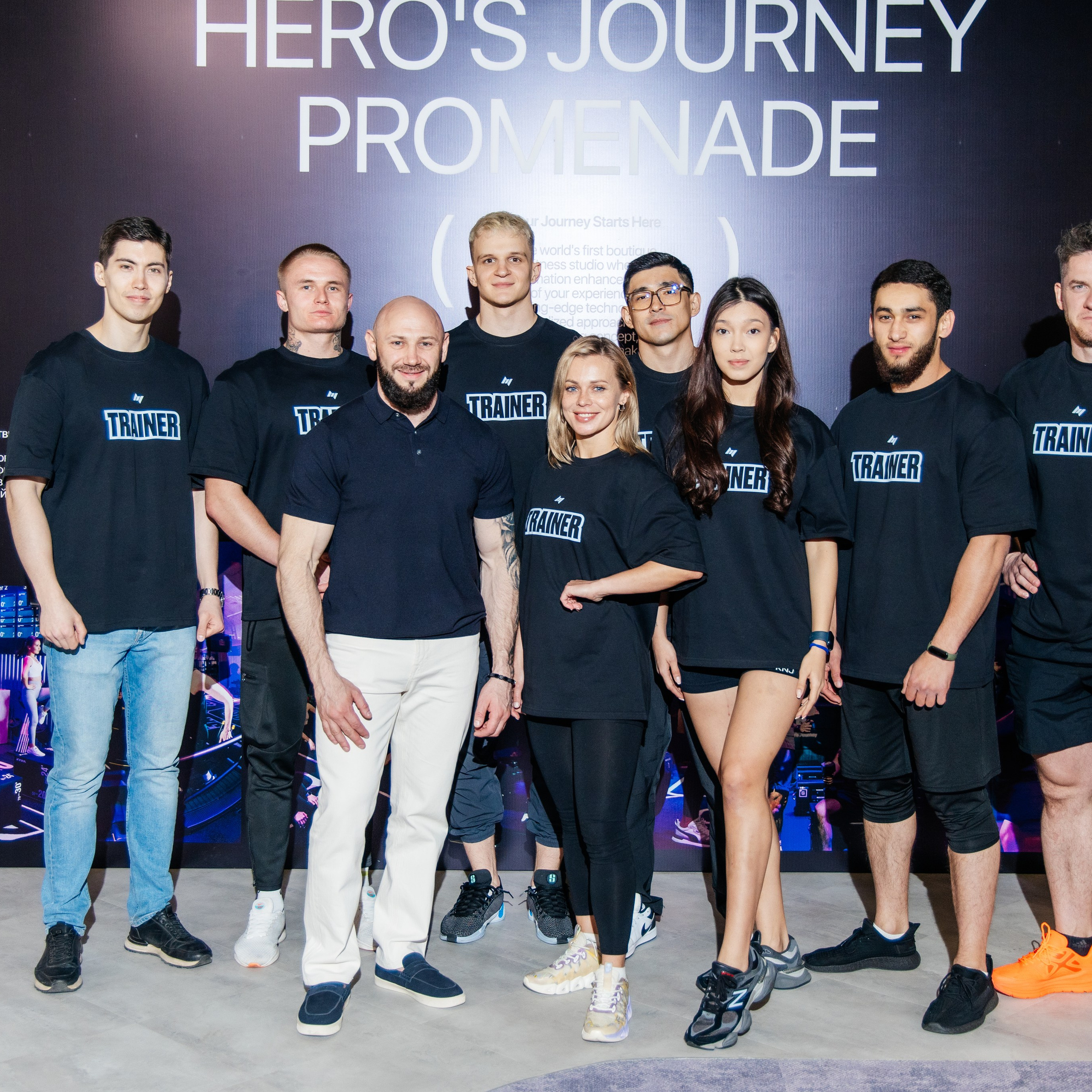 Hero's journey promenade