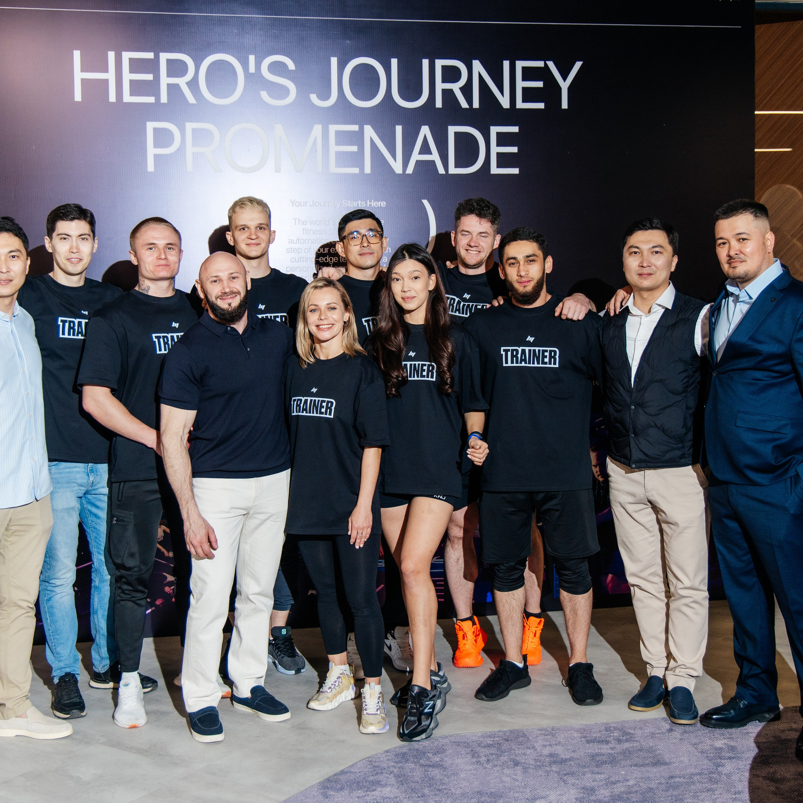 Hero's journey promenade