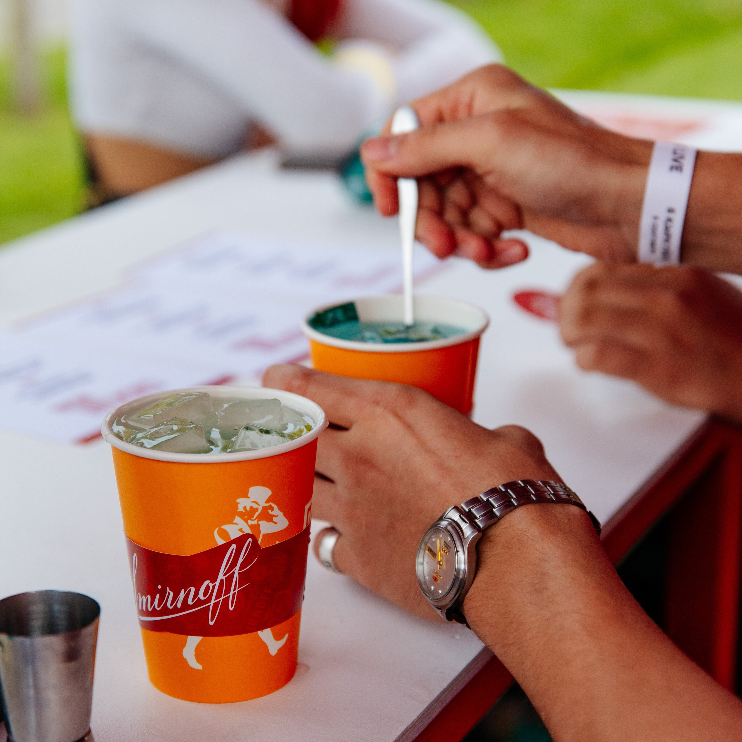 YANDEX PARK. JOHNNIE WALKER — CHINCHIN — SMIRNOFF — TANQUERAY