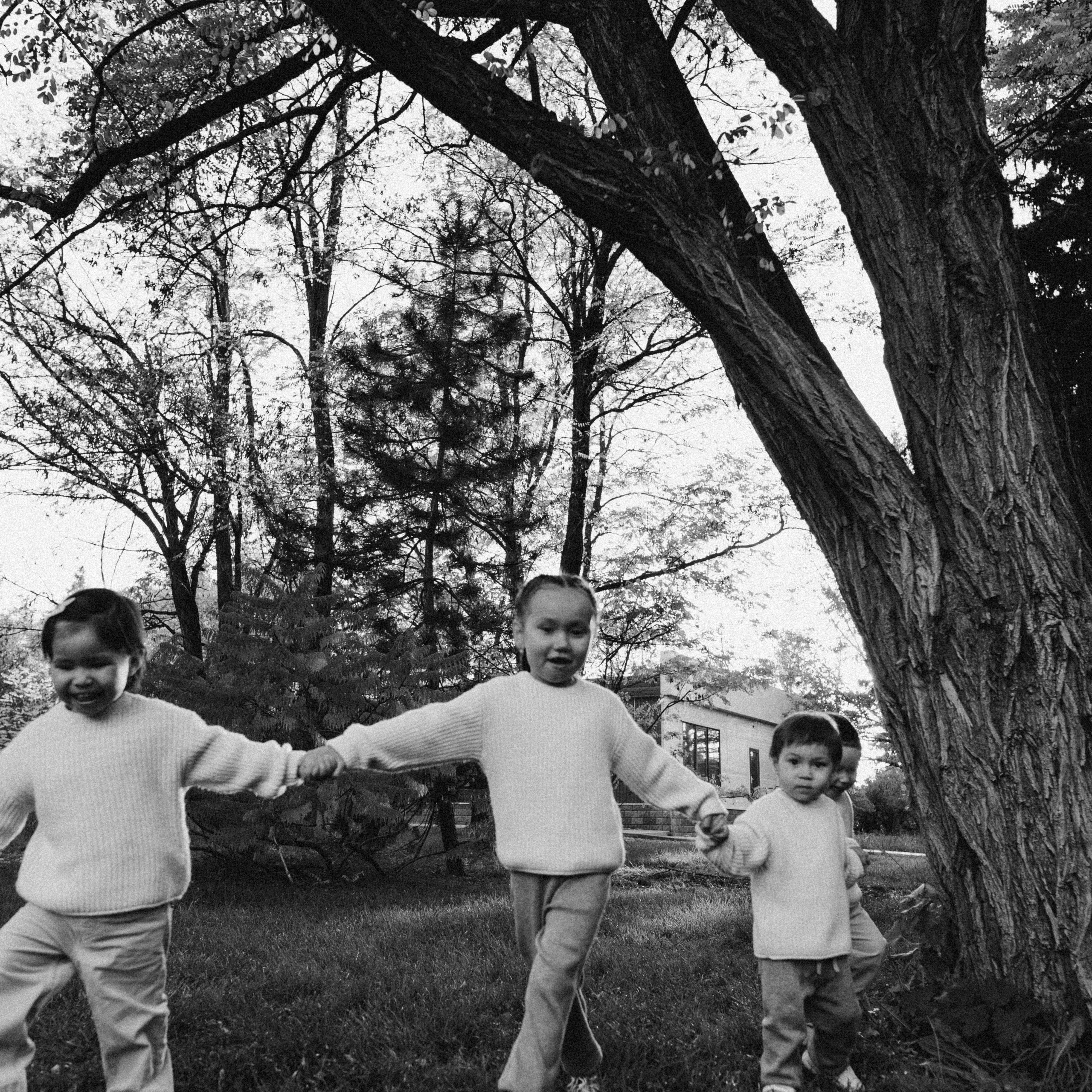 Семья на природе