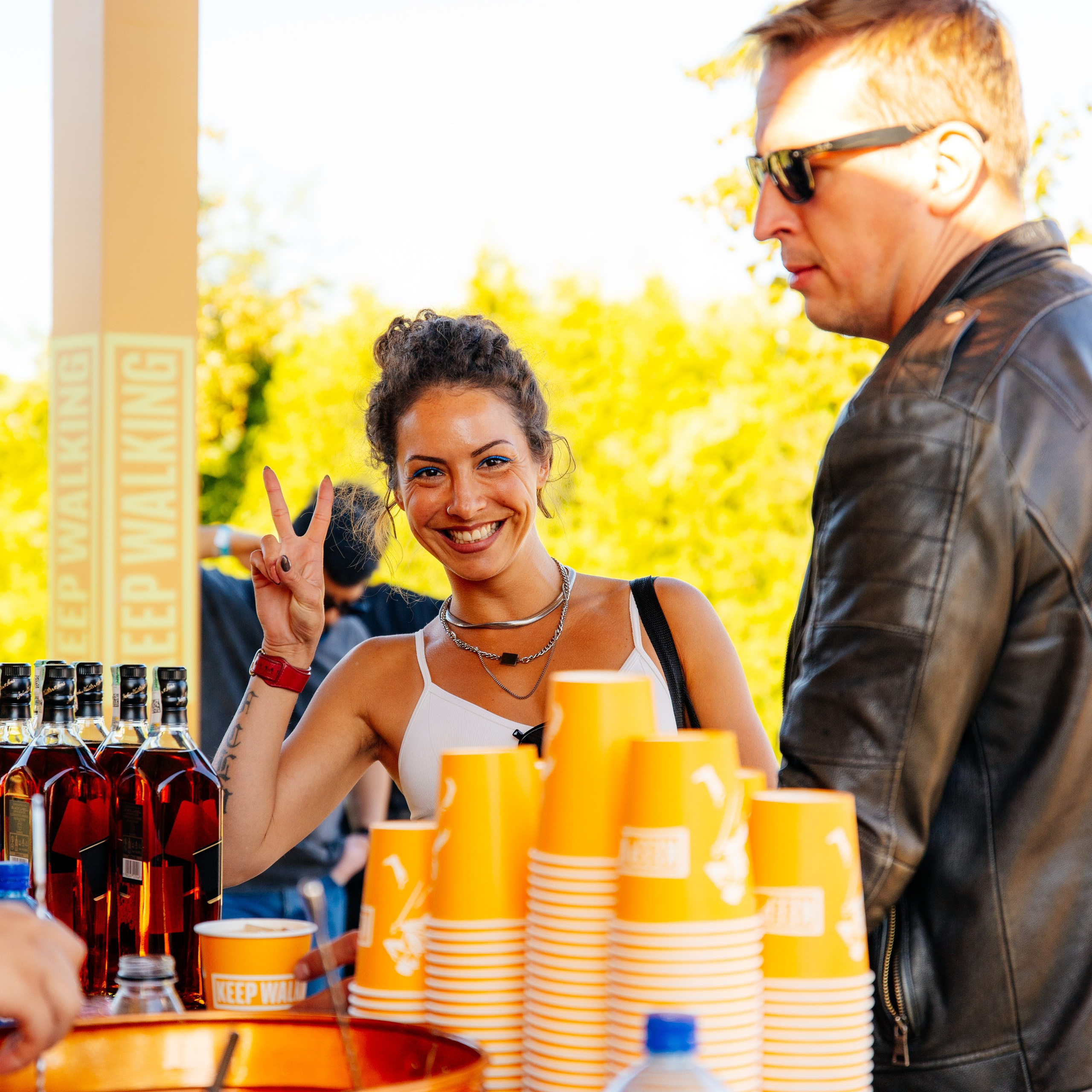 YANDEX PARK. JOHNNIE WALKER — CHINCHIN — SMIRNOFF — TANQUERAY