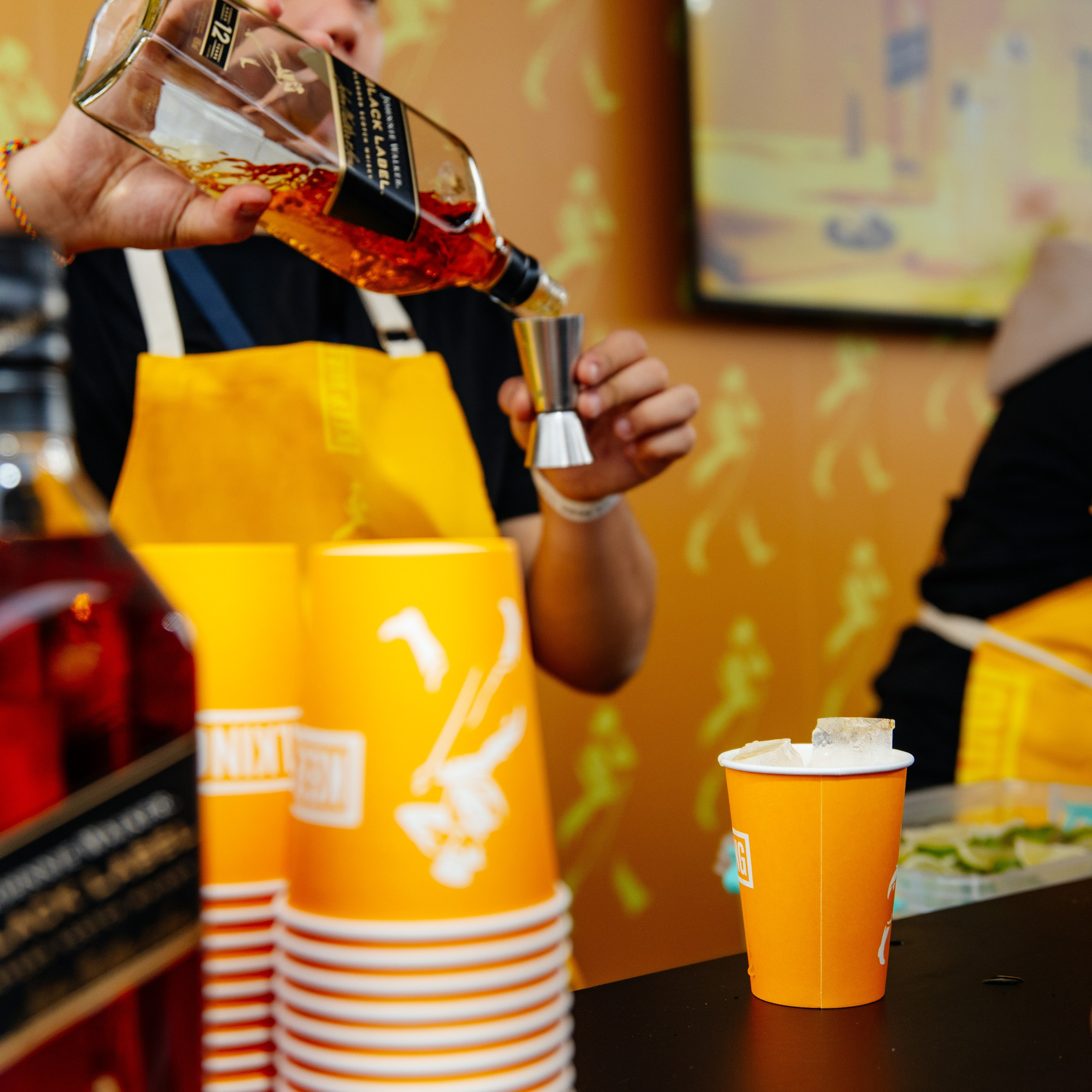 YANDEX PARK. JOHNNIE WALKER — CHINCHIN — SMIRNOFF — TANQUERAY