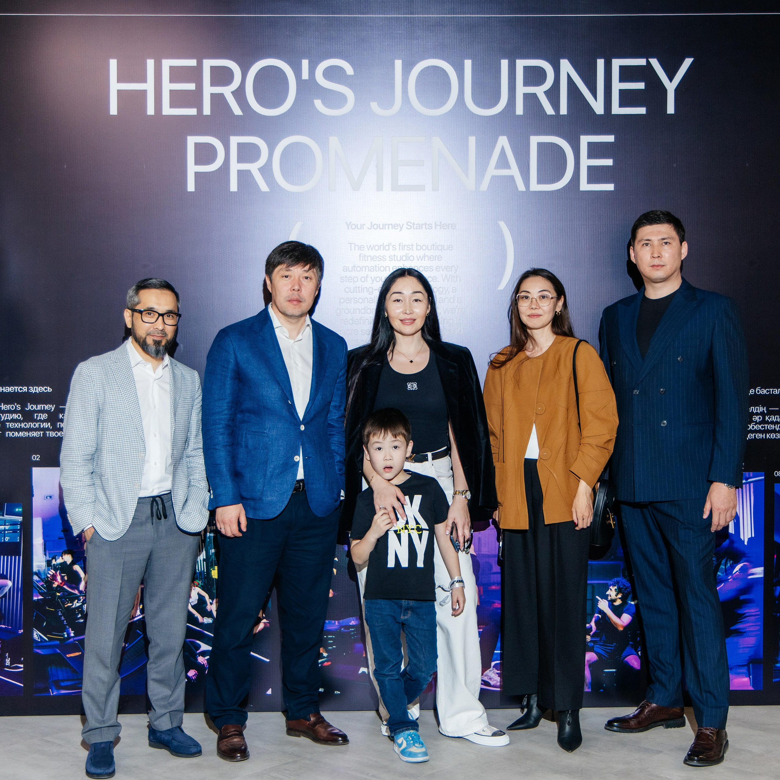 Hero's journey promenade