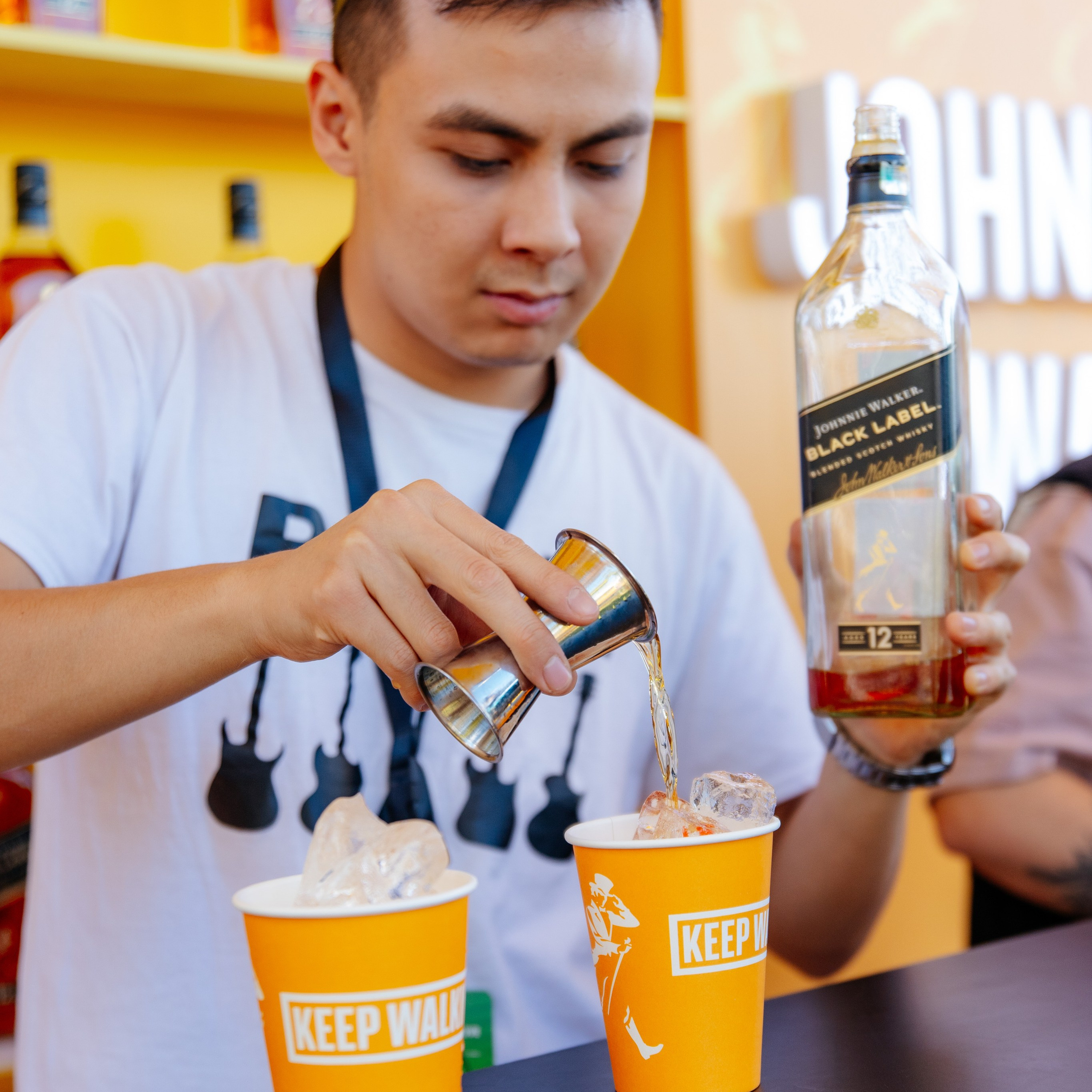 YANDEX PARK. JOHNNIE WALKER — CHINCHIN — SMIRNOFF — TANQUERAY